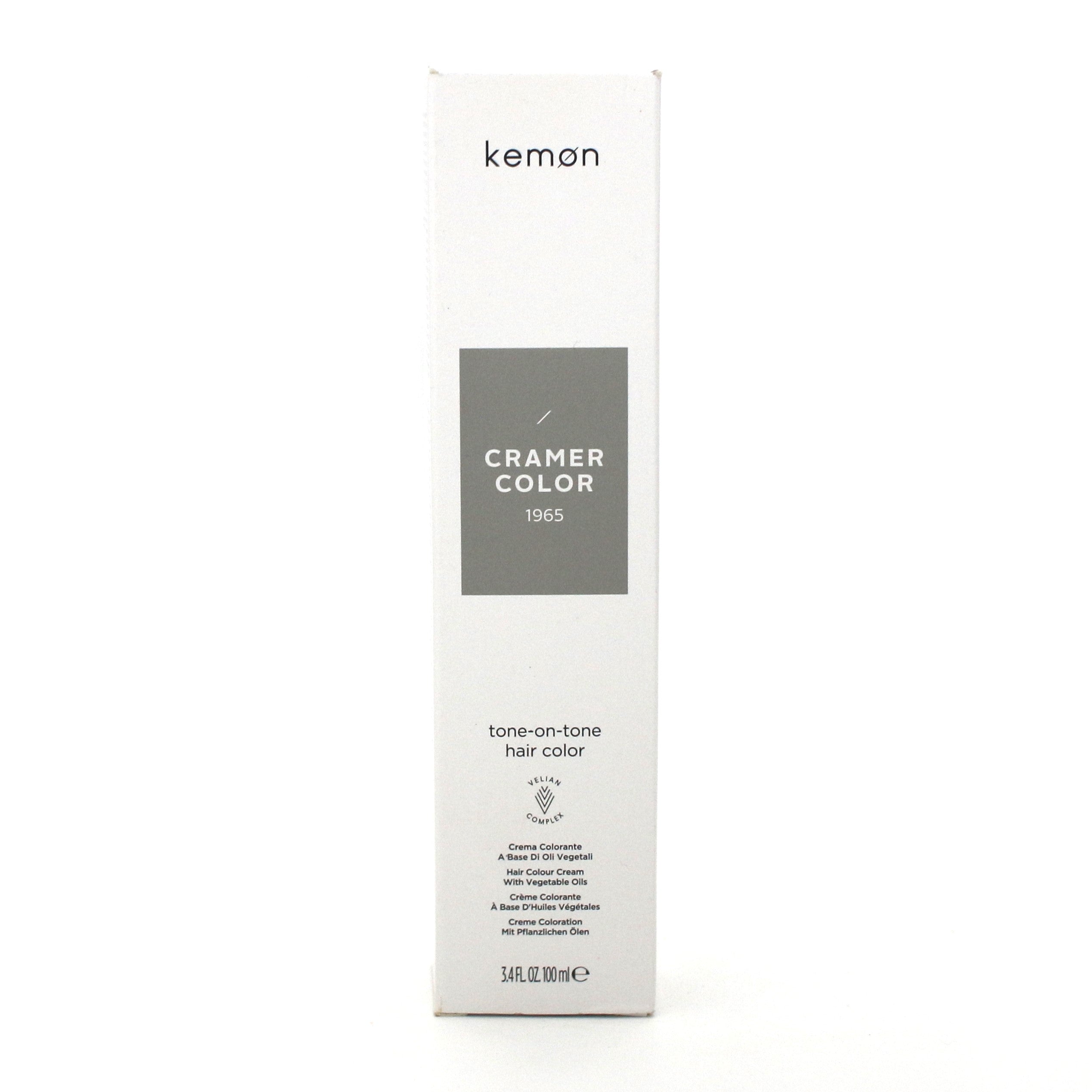 Kemon Cramer Tone on Tone Hair Color Cream with Natural Vegetable Oils - 3.4 oz for Vibrant, Long-Lasting Color - Perfect for At-Home Hair Coloring & Salon-Quality Results