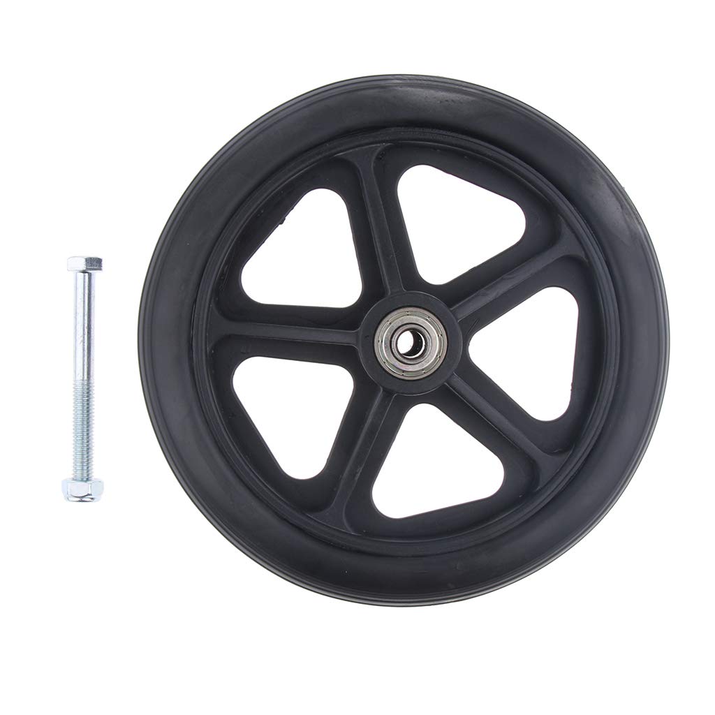2 Inch Swivel Caster Wheels - Heavy Duty Replacement Casters for Furniture, Carts, and Equipment - Smooth Rolling for Home, Office, and Industrial Use