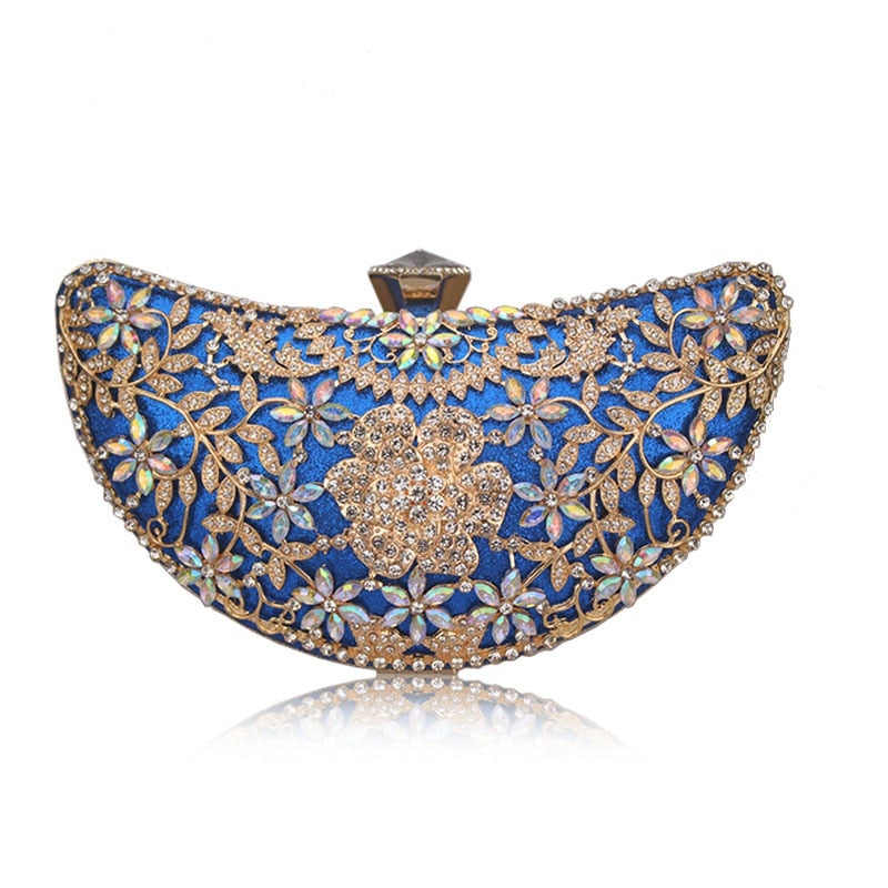 Elegant Women's Classic Clutch Evening Bag for Parties, Weddings & Formal Events - Stylish Handheld Purse for Night Out