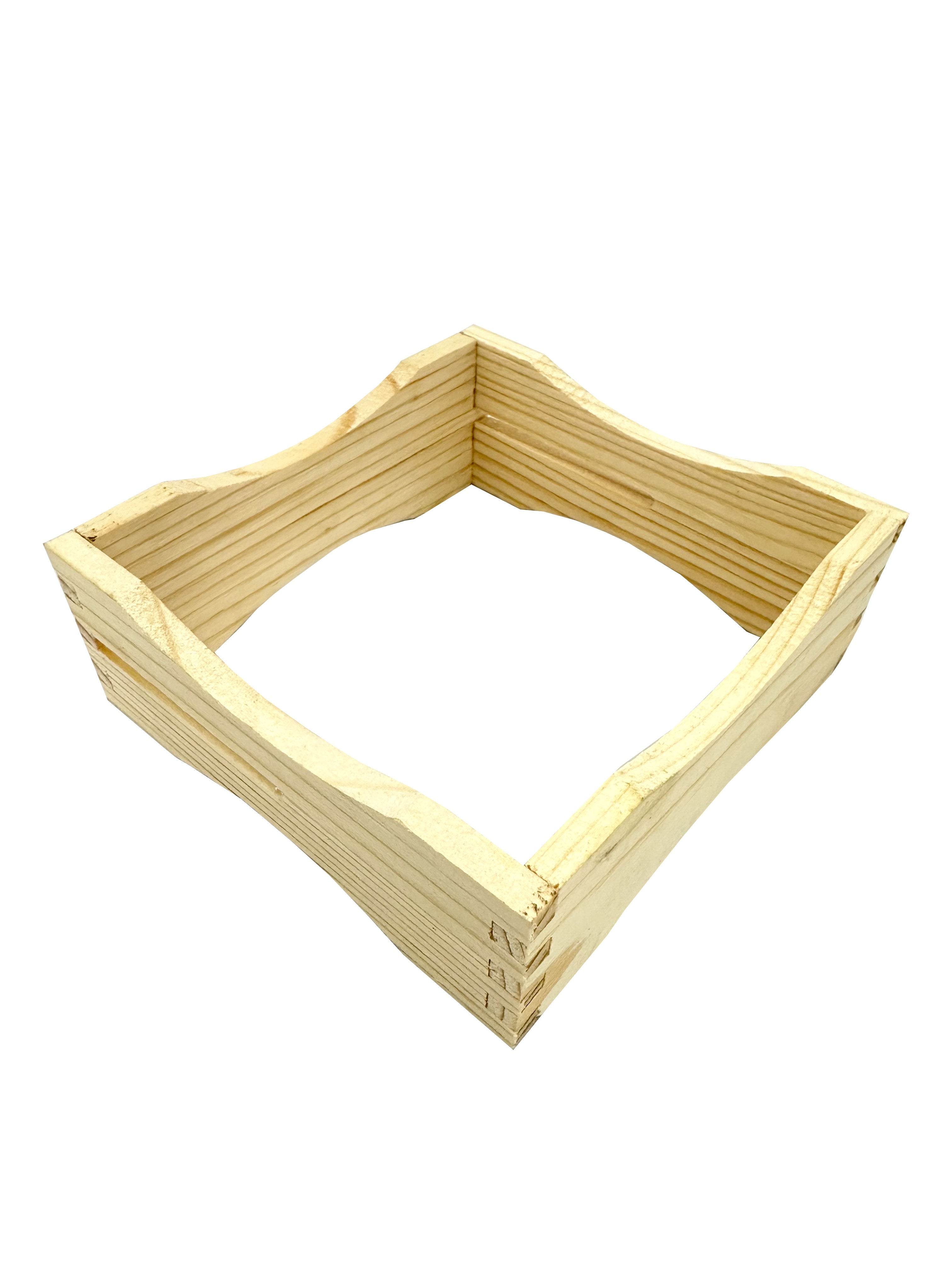 Premium Honeycomb Wooden Frames - Innovative Hexagon Design Set of 8 for Wall Decor | Perfect for Gallery Walls, Photo Displays & Home Decor