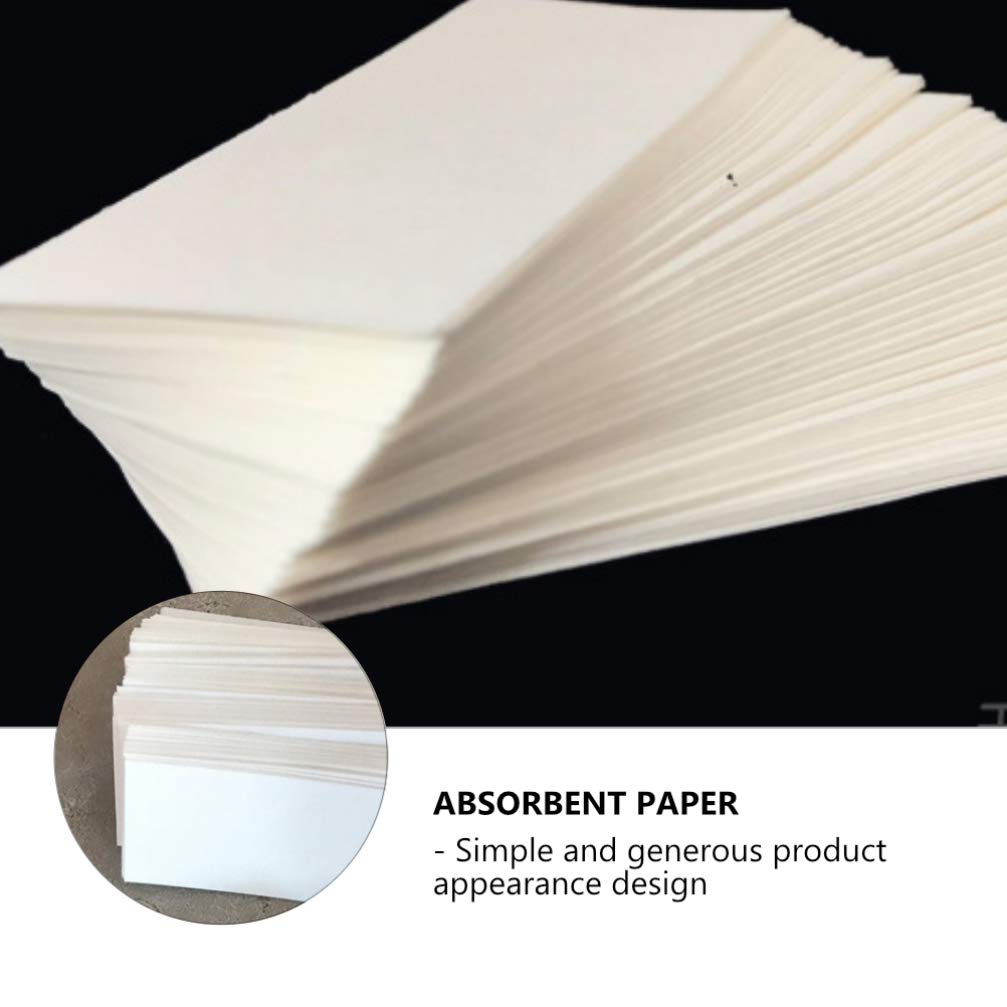 500pcs Blotting Paper for Lab Experiments - 2.8x7.5cm Water Absorbent Tissues, Dust Removal & Cleaning Paper | Ideal for Science Labs, School Projects & DIY Experiments