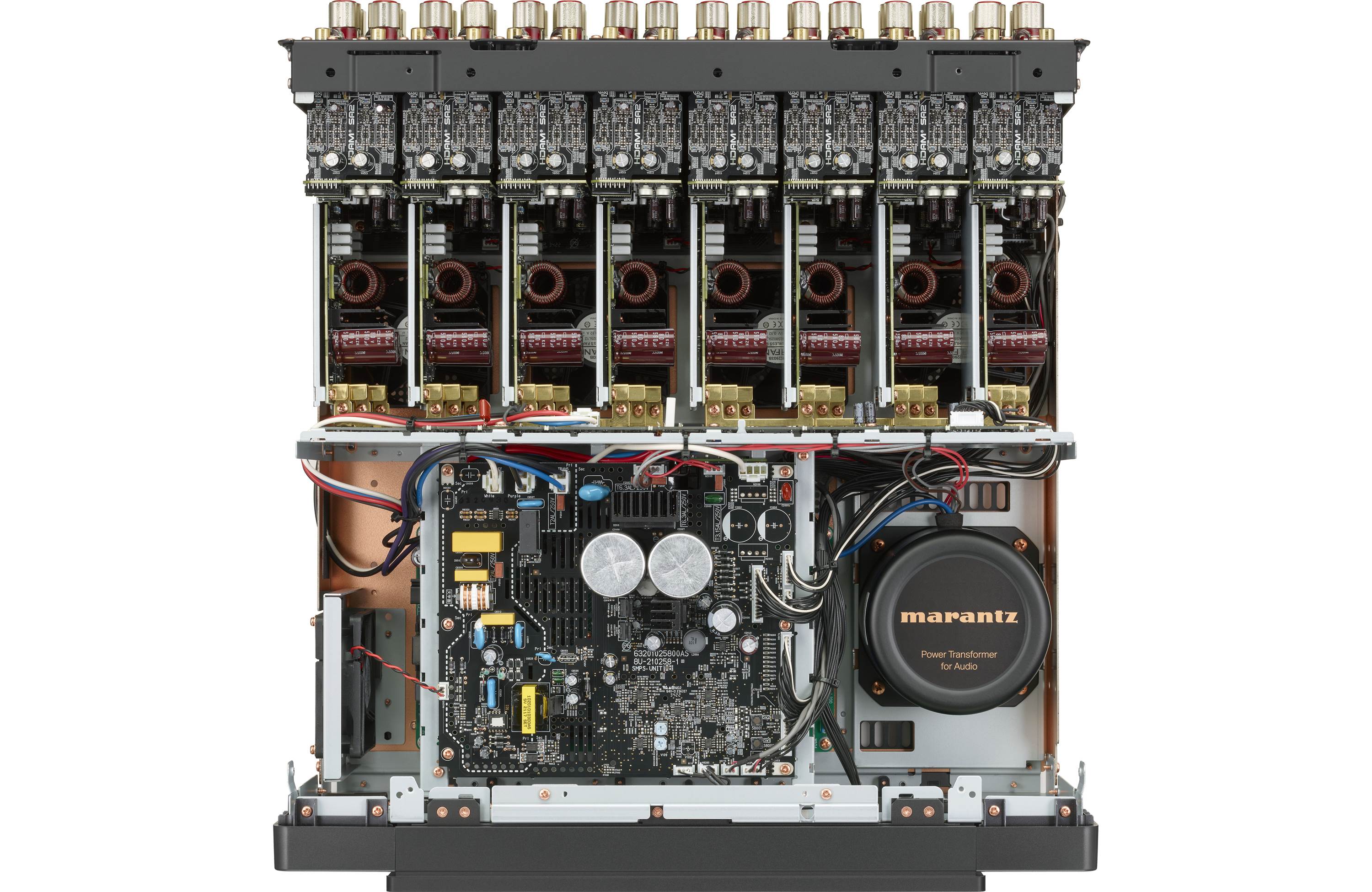 Marantz AMP 10 Reference 16 Channel Power Amplifier - High-End Home Theater Audio System for Movie Nights & Music Listening