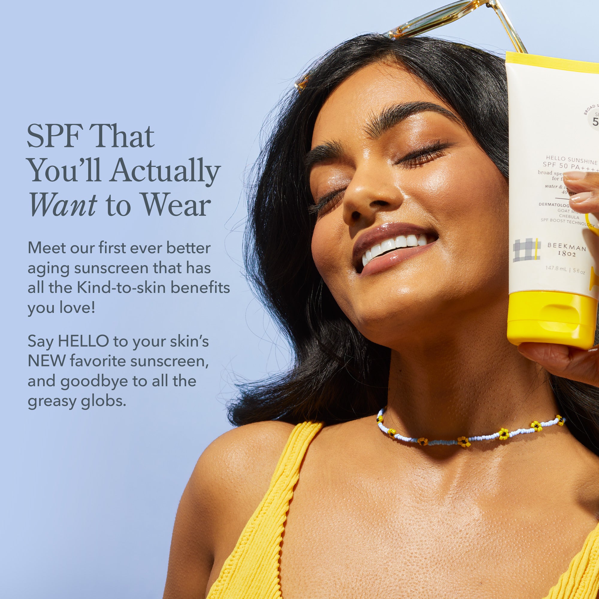 Hello, Summer! Glow & Go SPF Set - Sun Protection Skincare Kit for Face & Body | Perfect for Beach, Pool & Outdoor Activities
