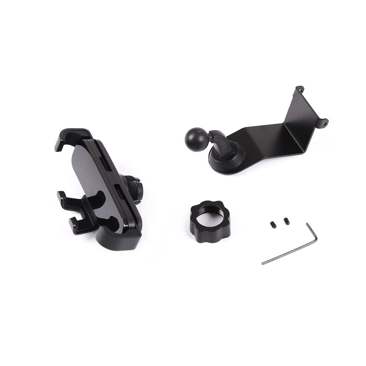 Premium Aluminum Car Phone Holder for Land Rover Defender 90/110/130 (2020-2023) - TINKI Dashboard & Center Console Mobile Stand | Perfect for GPS Navigation & Hands-Free Driving
