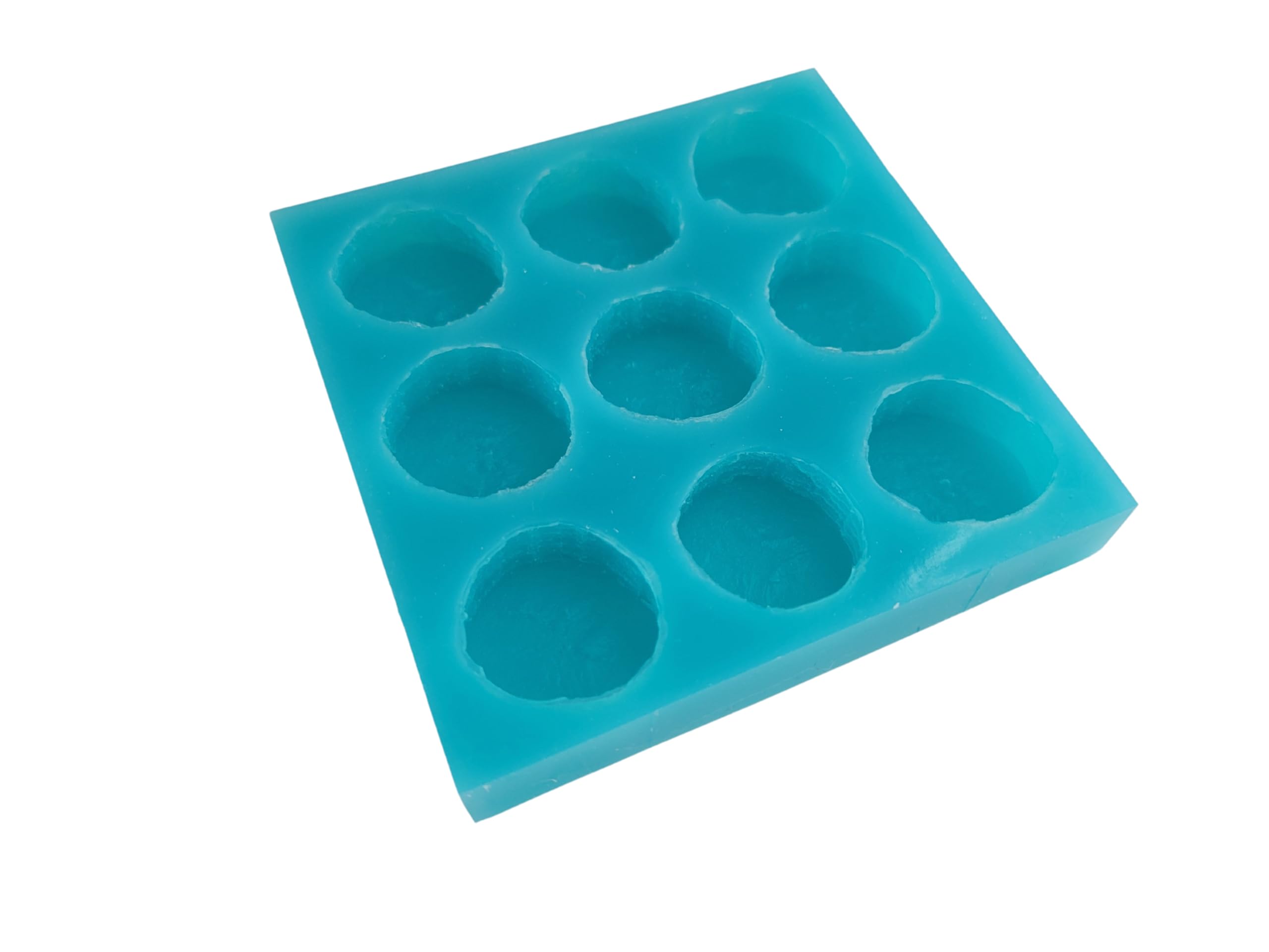 Premium Banana Slices Silicone Mold - 9 Cavity Non-Stick Baking Tray for Wax Melts, Resin Crafts, Soap Making & Chocolate - Perfect for DIY, Candle Making & Home Decor Projects