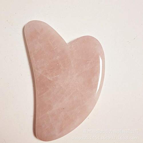 Natural Crystal Jade Roller & Gua Sha Set - Facial Massage Tool for Skin Tightening, Eye Puffiness Relief & Beauty Enhancement | Perfect for At-Home Spa & Skincare Routine