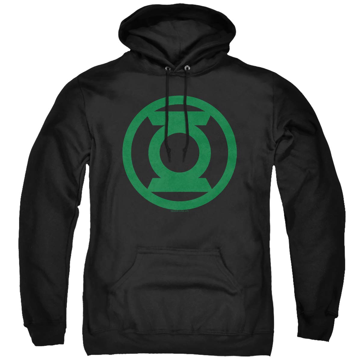 Trevco Green Lantern Emblem Unisex Hoodie for Men & Women - Soft Pullover Sweatshirt for Casual Wear & Superhero Fans