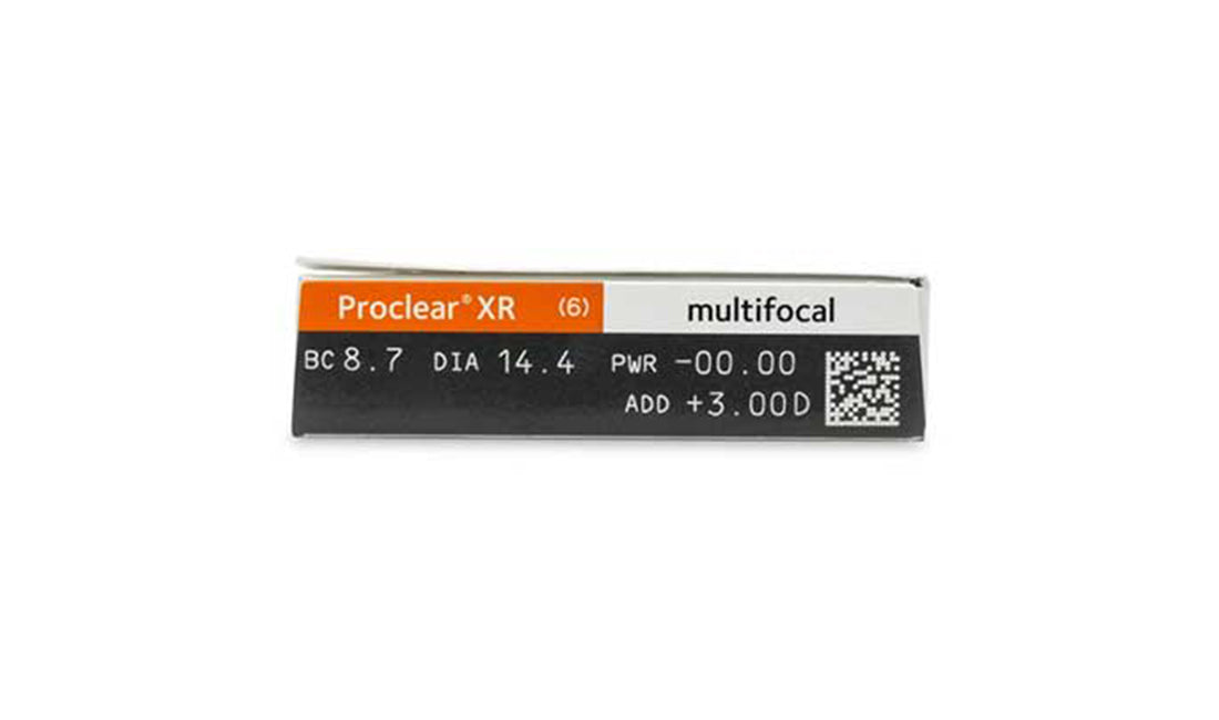 Proclear Multifocal XR Contact Lenses - 6 Pack (Monthly Disposable) for Presbyopia & Clear Vision - Perfect for Reading, Computer Use & Daily Activities