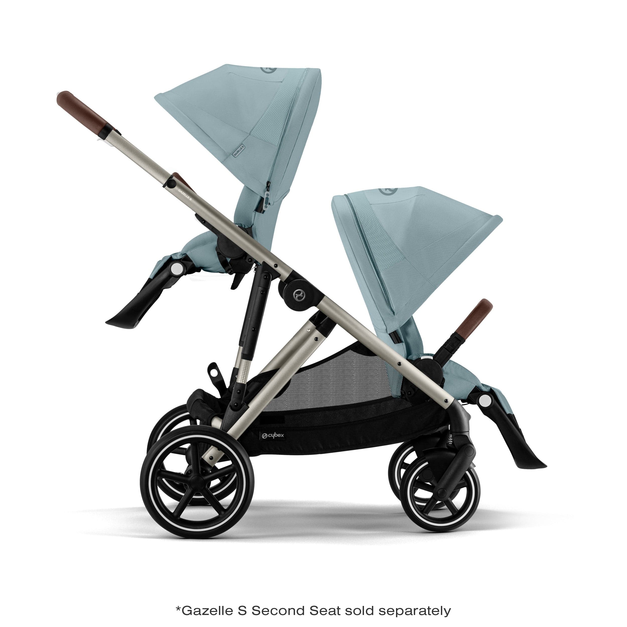 Cybex Gazelle S 2 Stroller - Lightweight Travel Stroller for Toddlers & Infants | Compact Foldable Design with Adjustable Seat | Perfect for Shopping, Travel & Daily Walks