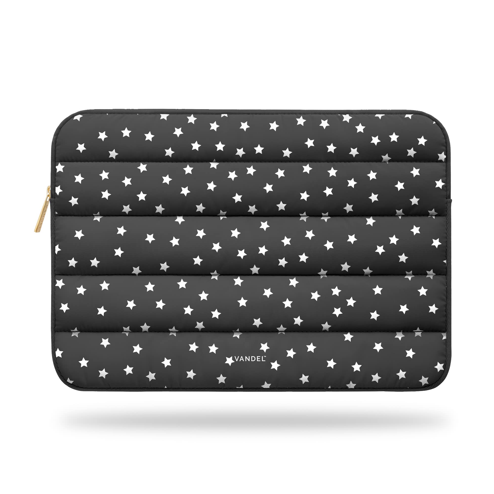Vandel Puffy Laptop Sleeve 13-14 Inch - Cute Star Pattern Laptop Case for MacBook Pro 14
