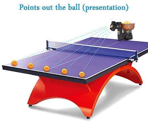 Professional Ping Pong Robot - Automatic Table Tennis Ball Machine with 36 Spin Variations | Perfect for Home Practice & Training Sessions