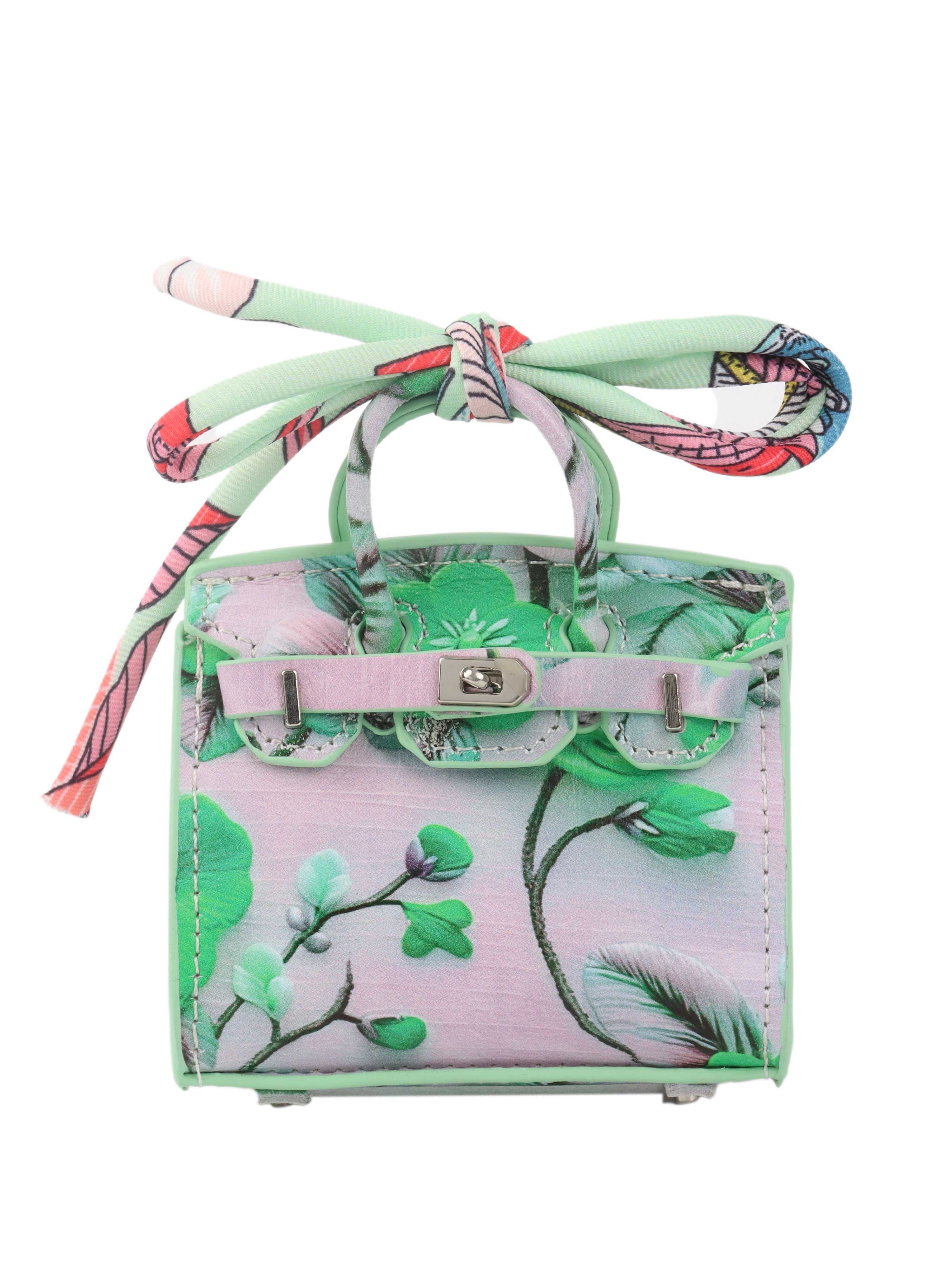 Purple & Green Floral