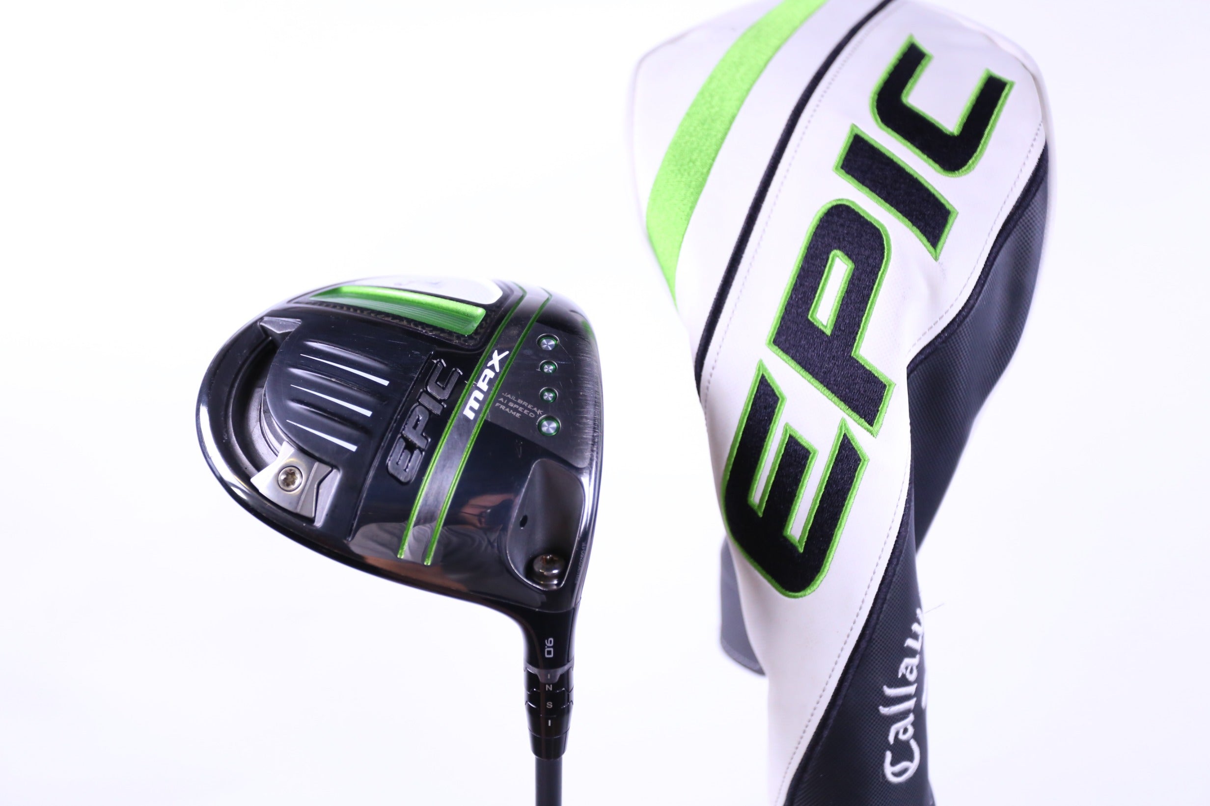Used Callaway Epic MAX Driver 9° Stiff Flex Project X HZRDUS Smoke IM10 Right Handed Golf Club - Perfect for Long Drives & Course Play