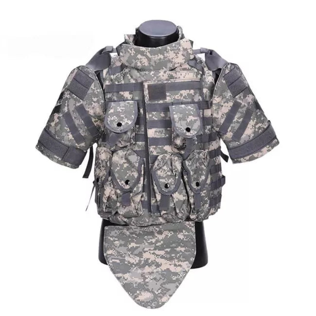 OTV Outer Tactical Vest - Military Grade Tactical Body Armor for Outdoor Survival & Airsoft - Perfect for Combat Training, Hunting & Security Professionals