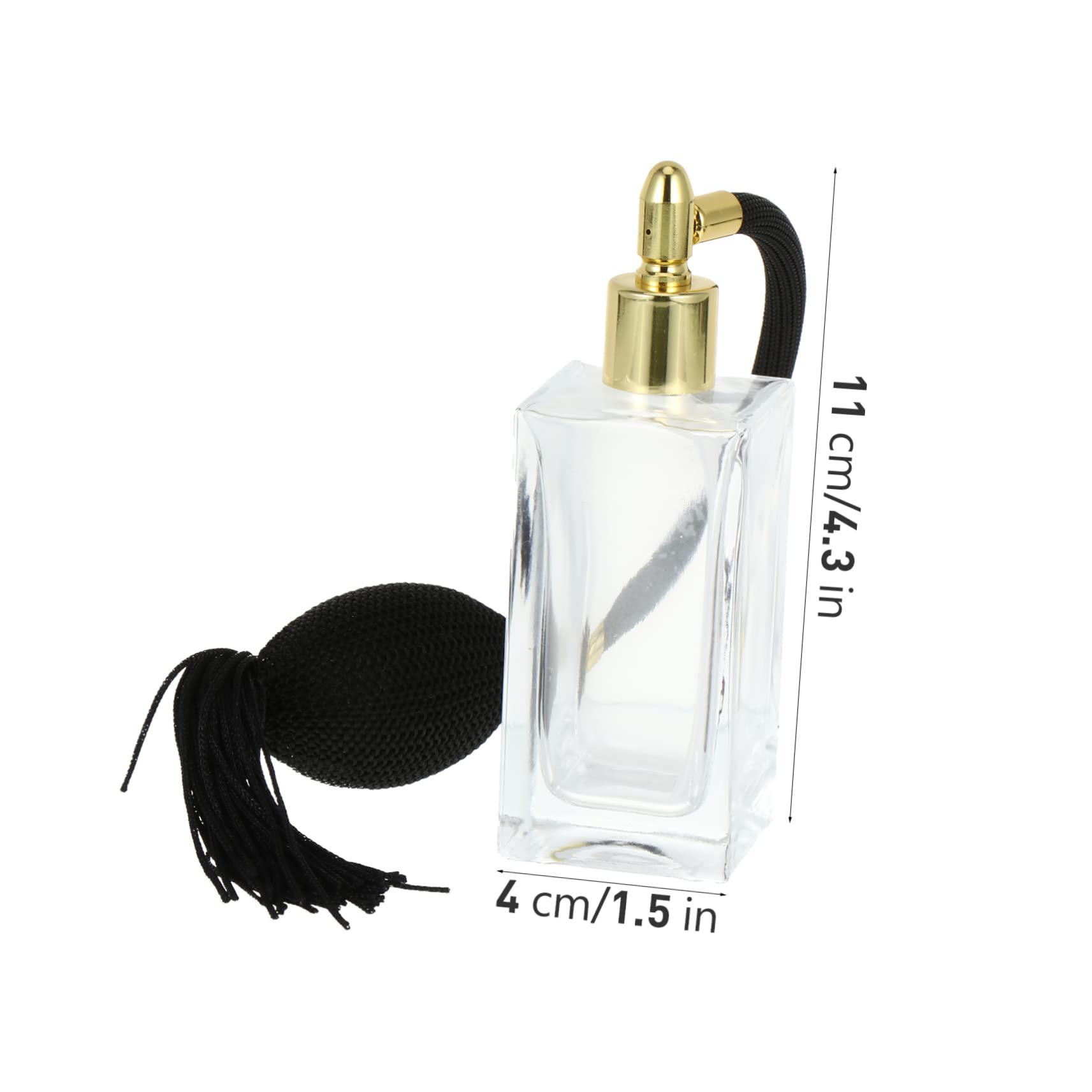 1pc Refillable Glass Perfume Bottle - Travel Size Perfume Atomizer with Fine Mist Sprayer - Portable Perfume Container for Purse, Gym Bag & Travel Accessories