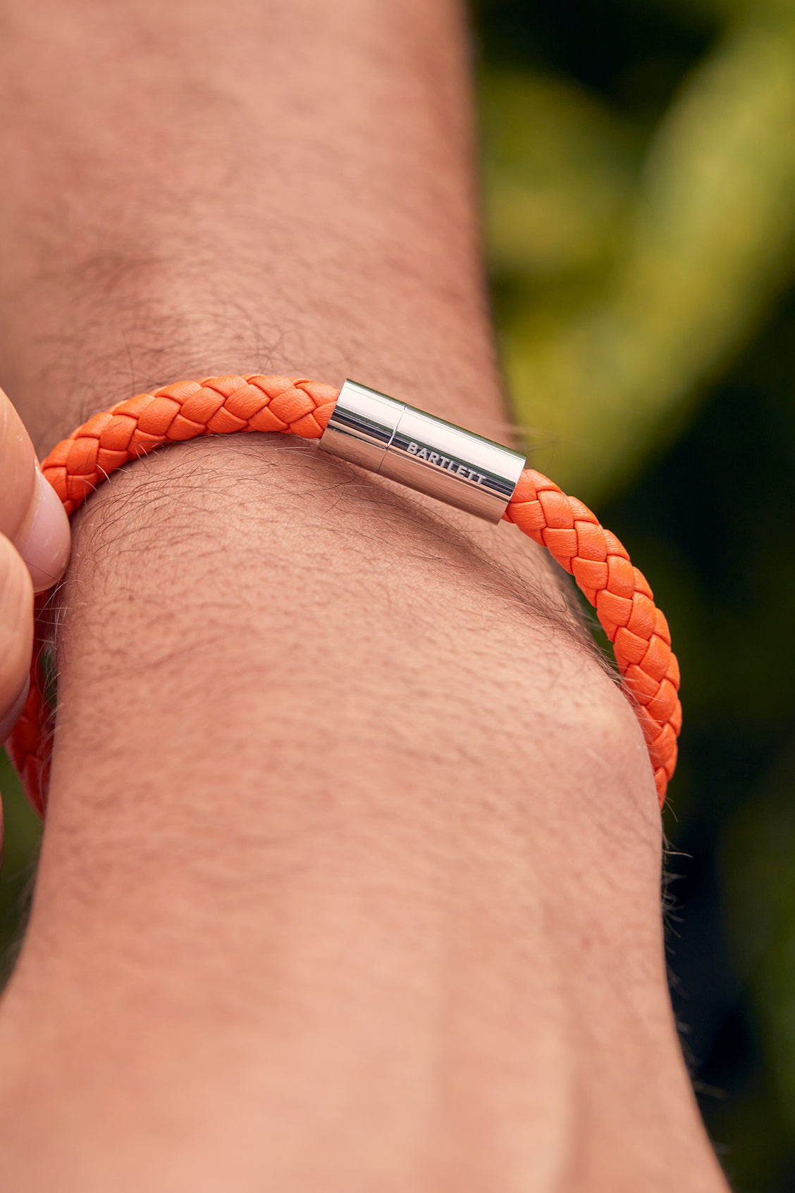 Men's Genuine Leather Single Braided Wrap Bracelet - Stylish & Durable for Casual & Formal Wear