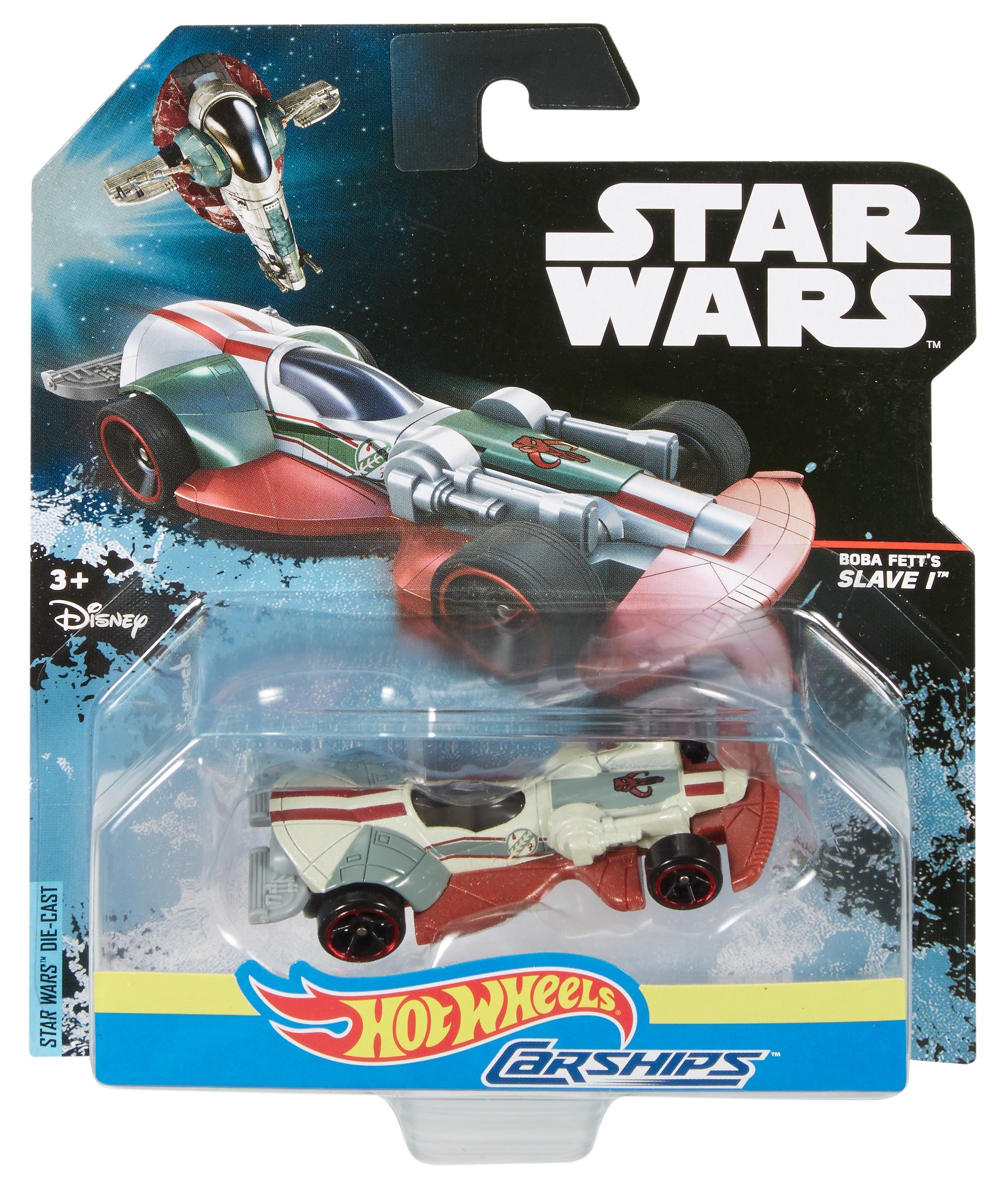 Hot Wheels Star Wars Boba Fett Vehicle Die-Cast Car - Collectible Toy for Kids & Adults - Perfect for Play, Display & Star Wars Fans