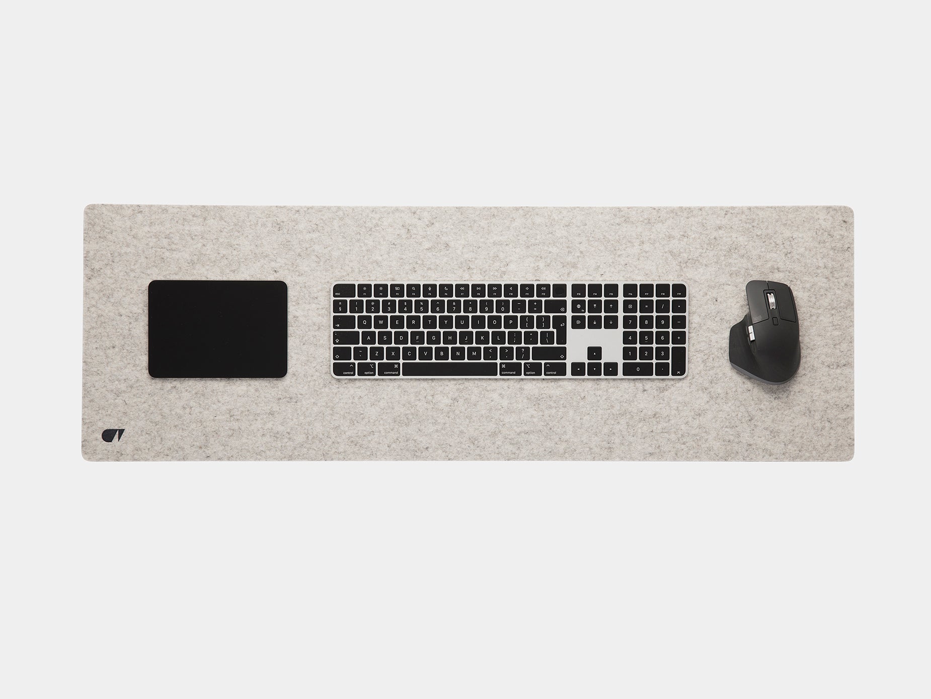 Premium Felt & Cork Desk Mat - Non-Slip, Eco-Friendly Office Accessory for Laptop, Keyboard & Mouse - Perfect for Home & Workspace Organization