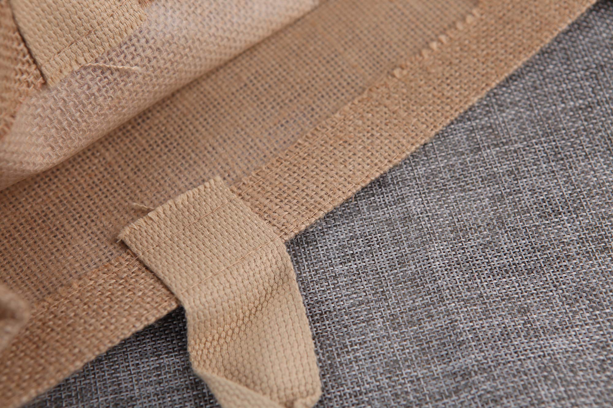 Personalized Burlap Wedding Welcome Tote Bags - Custom Name Monogram Bridesmaid Gifts for Bachelorette Party & Bridal Shower Favors - Perfect for Wedding Receptions, Guest Welcome Bags & Special Occasion Gifts
