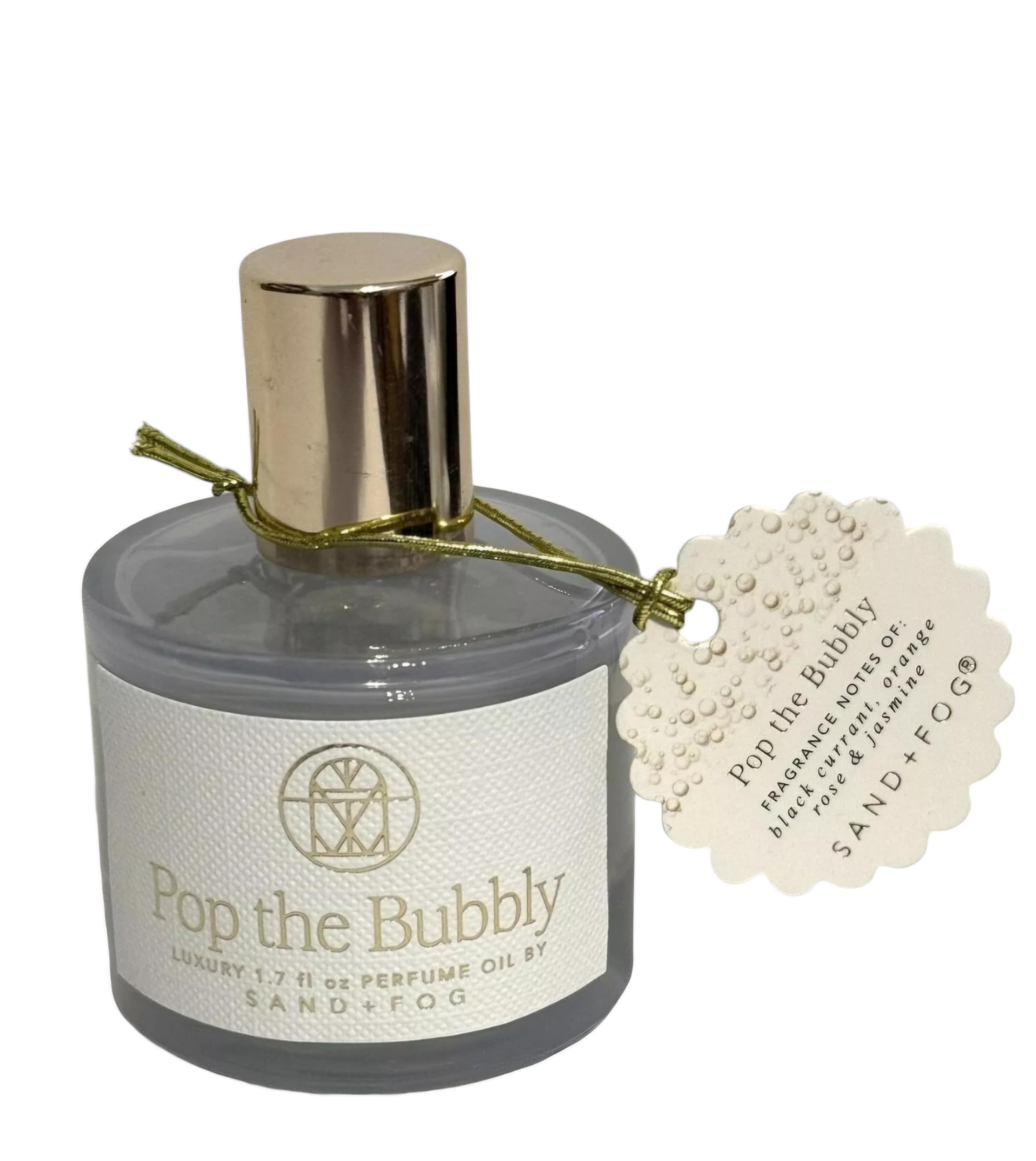 Sand & Fog Pop The Bubbly Luxury Perfume Oil 1.7 Fl Oz (50ml) - Unboxed | Long-Lasting Fragrance for Women, Date Night & Special Occasions