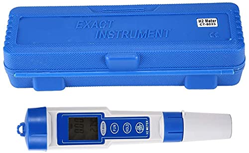 WJJ Water Quality Tester | H2 Hydrogen Rich Water Testing Pen | Accurate pH & PPM Meter for Drinking Water, Aquarium, Hydroponics | Portable Water Source Analyzer for Home, Lab & Outdoor Use