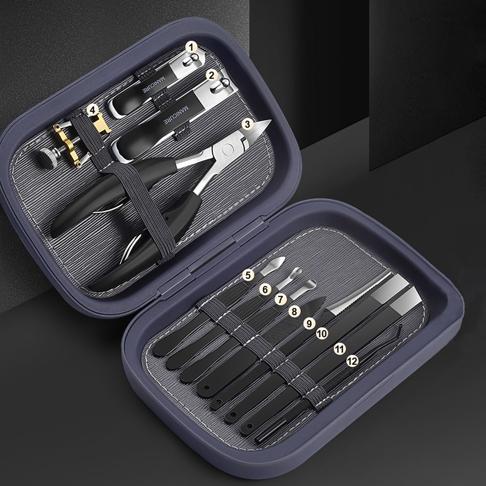 Professional Ingrown Toenail Clipper & Correction Kit - Pedicure Tool for Thick & Ingrown Nails Removal - Perfect for Home Nail Care & Podiatrist-Recommended Treatment