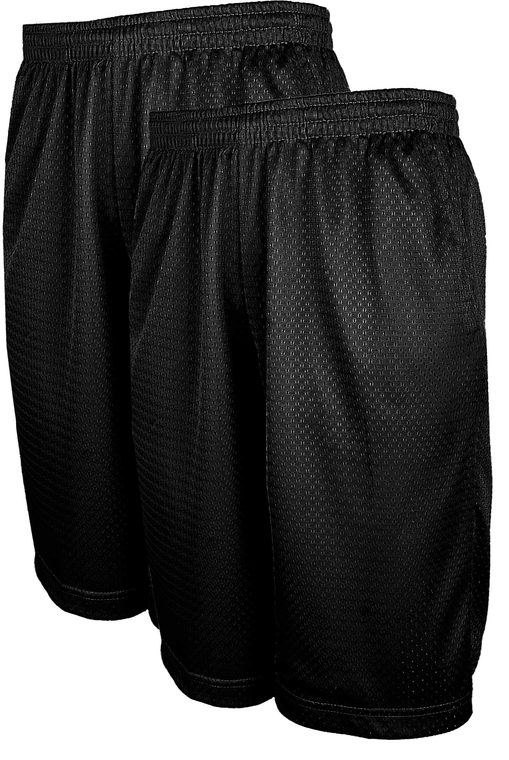 TL Men's Athletic Gym Workout Shorts with Pockets - Breathable Mesh & Stylish Dazzle Basketball Shorts (Pack of 3 or Single) - Perfect for Training, Running & Casual Wear