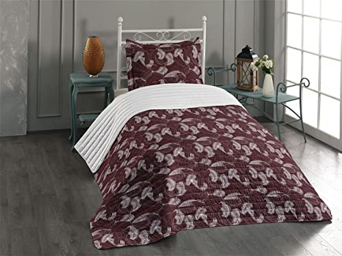 Maroon and White