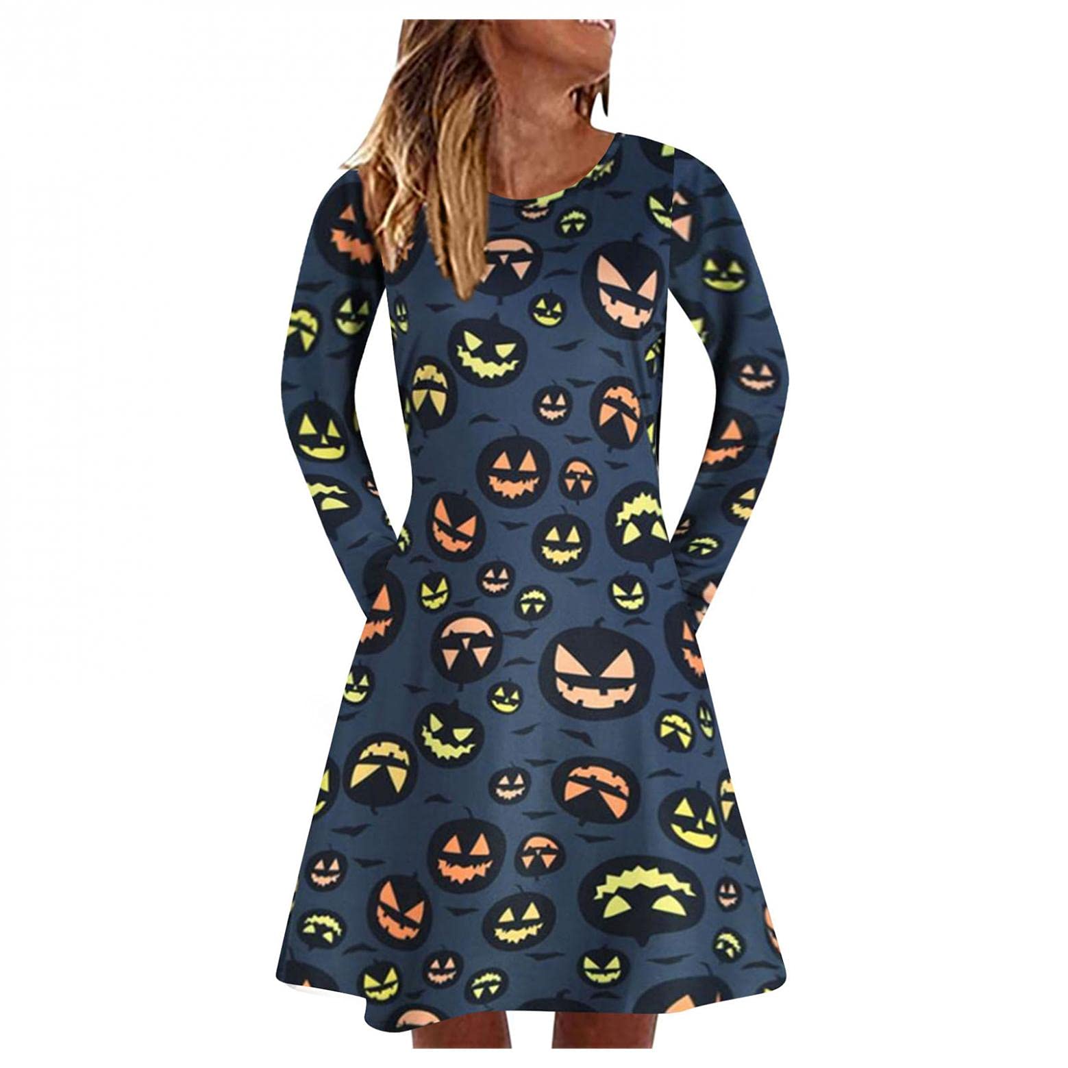 Masbird Women's Summer Skeleton Print Bodycon Dress - Sexy Halloween Mini Dress for Beach, Cocktail Party & Casual Wear | Flattering Fit for Night Out, Vacation & Special Occasions