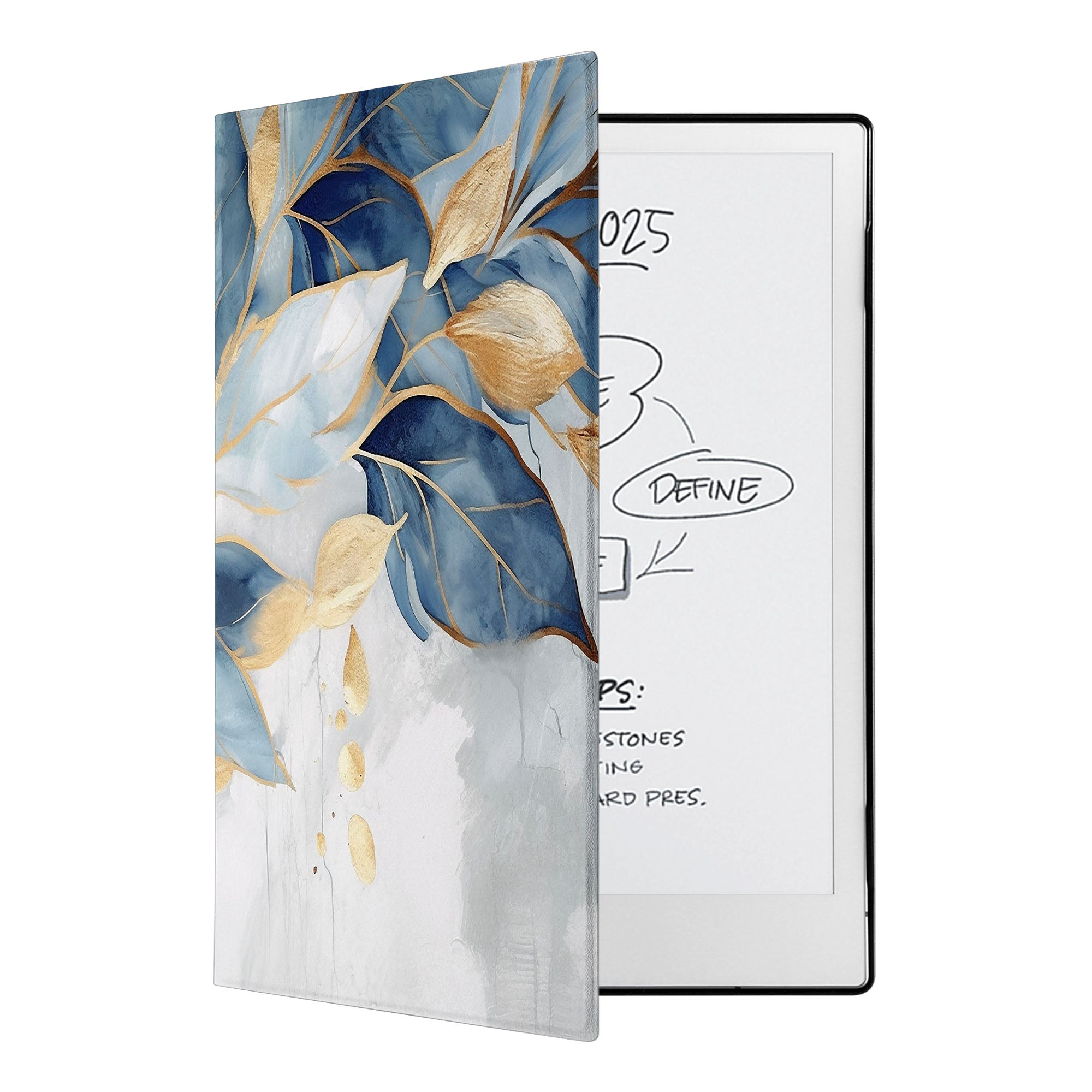 Premium reMarkable 2 Tablet Case with Magnetic Stylus Bundle - Artistic Floral Design for Digital Note Taking, Drawing & E-Reading | Perfect for Students, Professionals & Artists