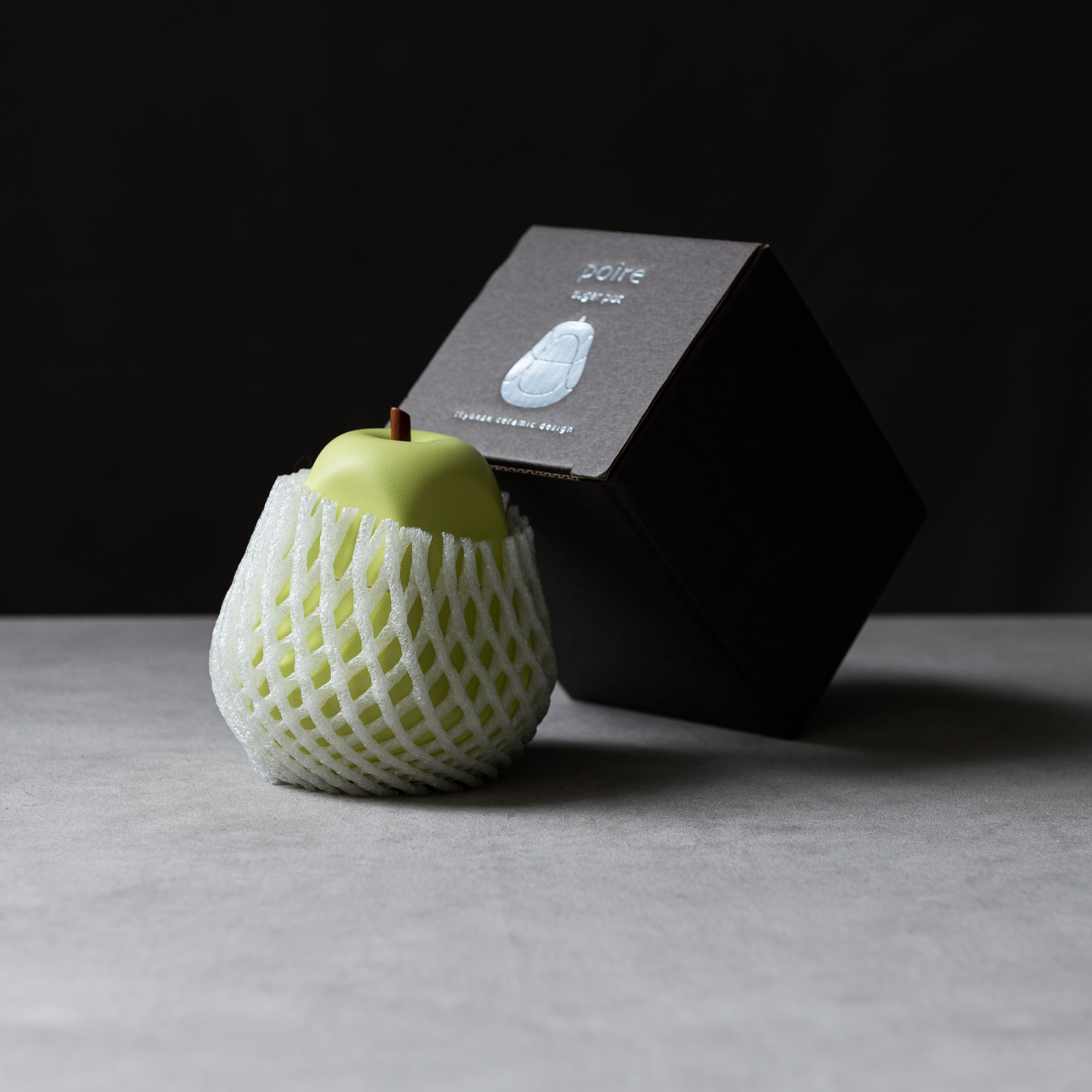 Pear Sugar Pot - 3 Stylish Colors for Coffee, Tea & Dessert Presentation | Perfect for Home, Cafe & Restaurant Use
