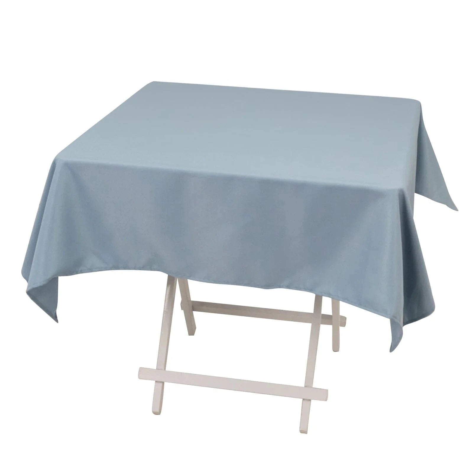 54x54 Inch Premium Square Polyester Tablecloth - Wrinkle & Stain Resistant - Perfect for Dining Tables, Parties, Weddings & Events
