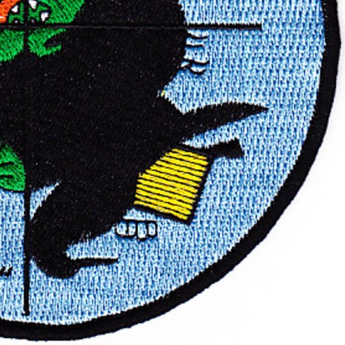 USS Wichita AOR-1 Replenishment Oilers Ship Patch - Wicked Witch | US Navy Military Collectible | Perfect for Veterans, History Buffs & Model Ship Enthusiasts