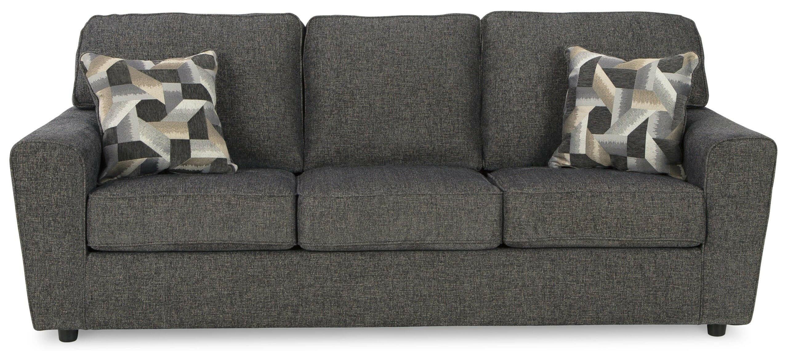 Cascilla Slate Gray Sofa & Loveseat Set 26804 - Modern Living Room Furniture for Small Spaces, Perfect for Apartments and Cozy Homes
