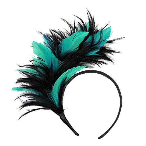 Vintage Flapper Headbands for Women - Elastic Boho Hair Accessories for Parties, Weddings & Everyday Fashion