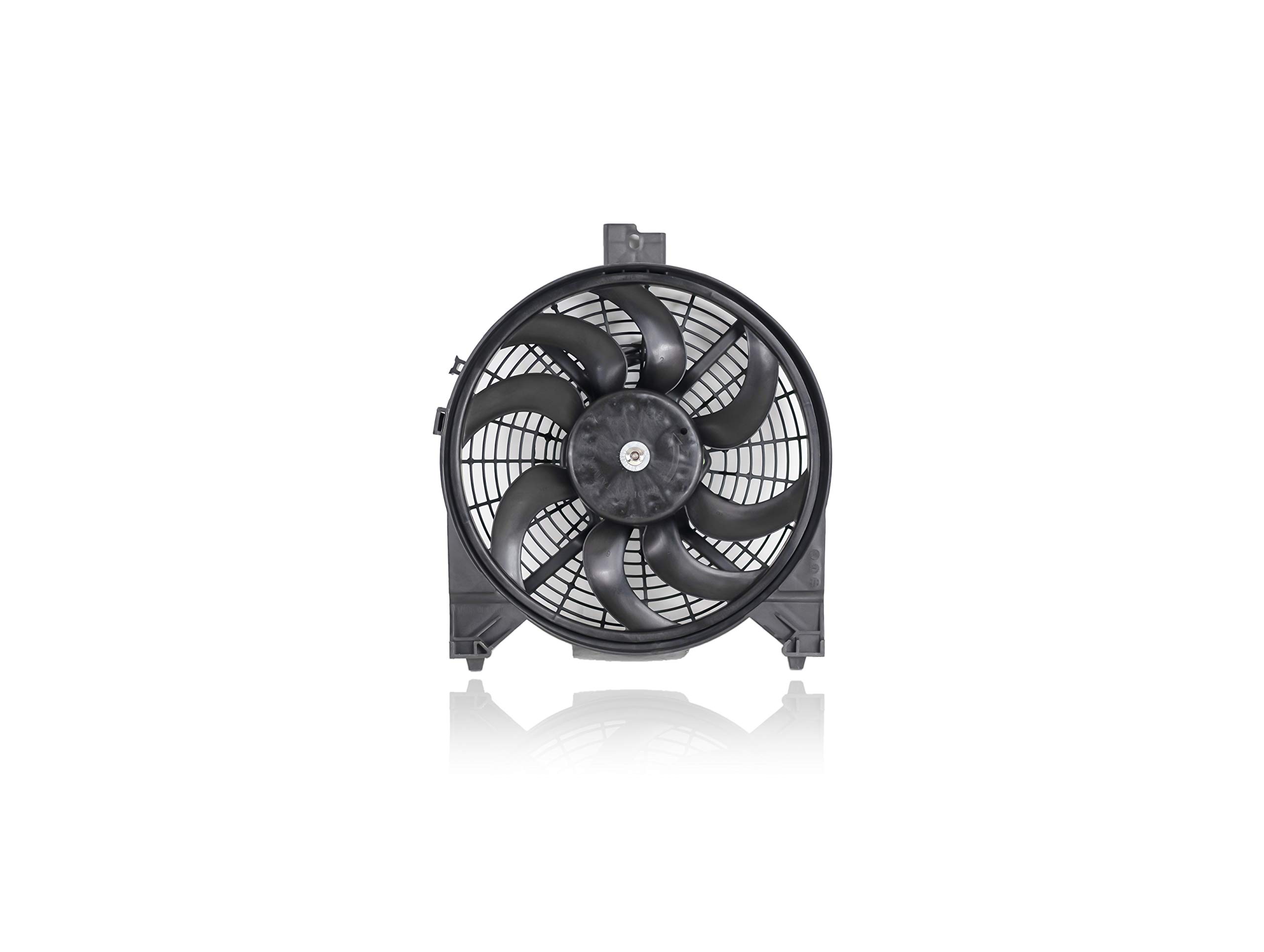 Replacement A/C Condenser Fan Assembly for 2004-2006 Nissan Armada & Titan, 2004-2006 Infiniti QX56 - Compatible with Part# 921207S000 | Pacific Best Inc. | Perfect for Cooling System Repair & Summer Driving Comfort