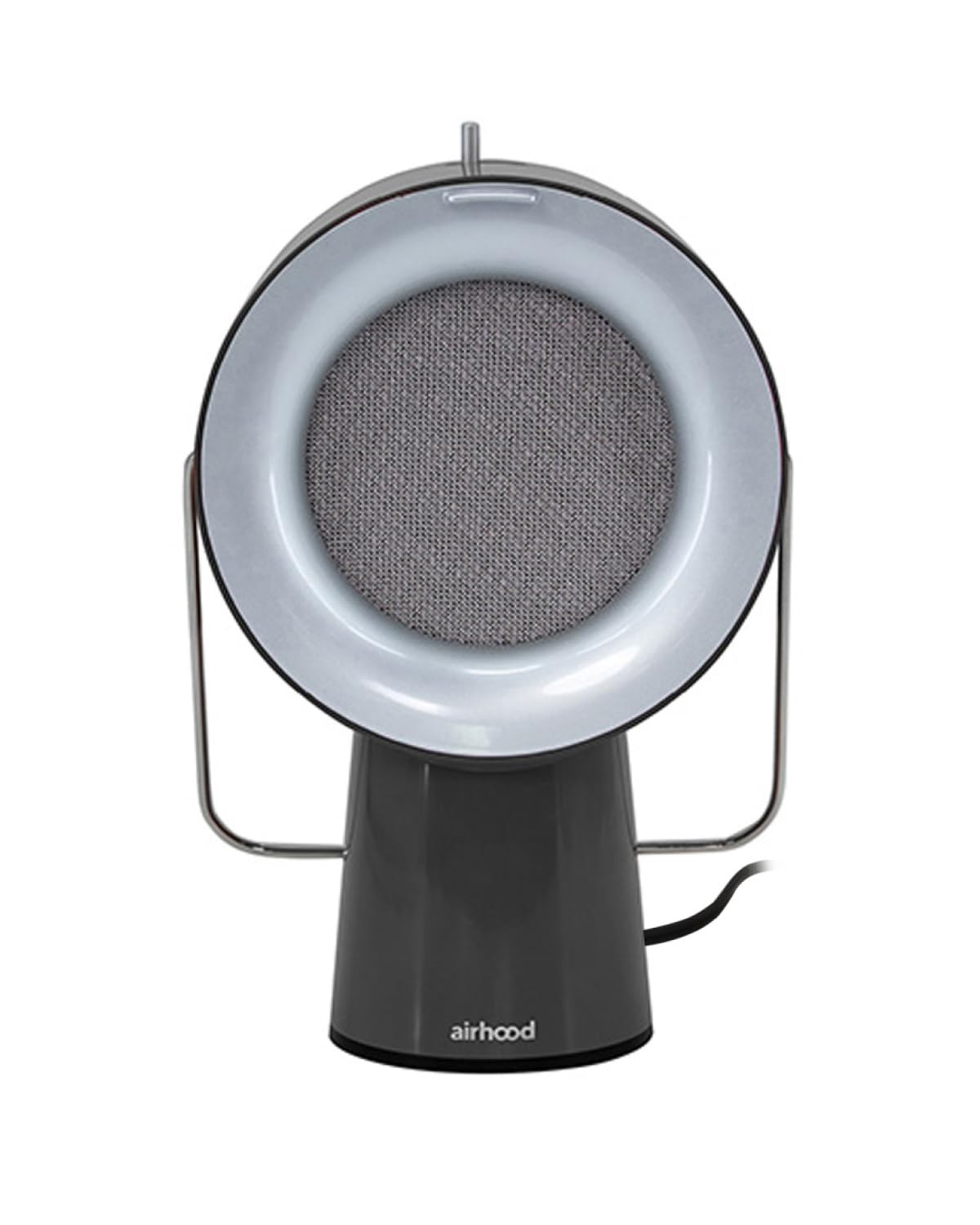 Stainless Steel Wired Range Hood - Portable Kitchen Exhaust Fan with 2 Activated Charcoal Filters & Oil Mesh | Easy Clean Indoor Cooktop Ventilation | Perfect for Apartments, RVs & Small Kitchens (Space Black)