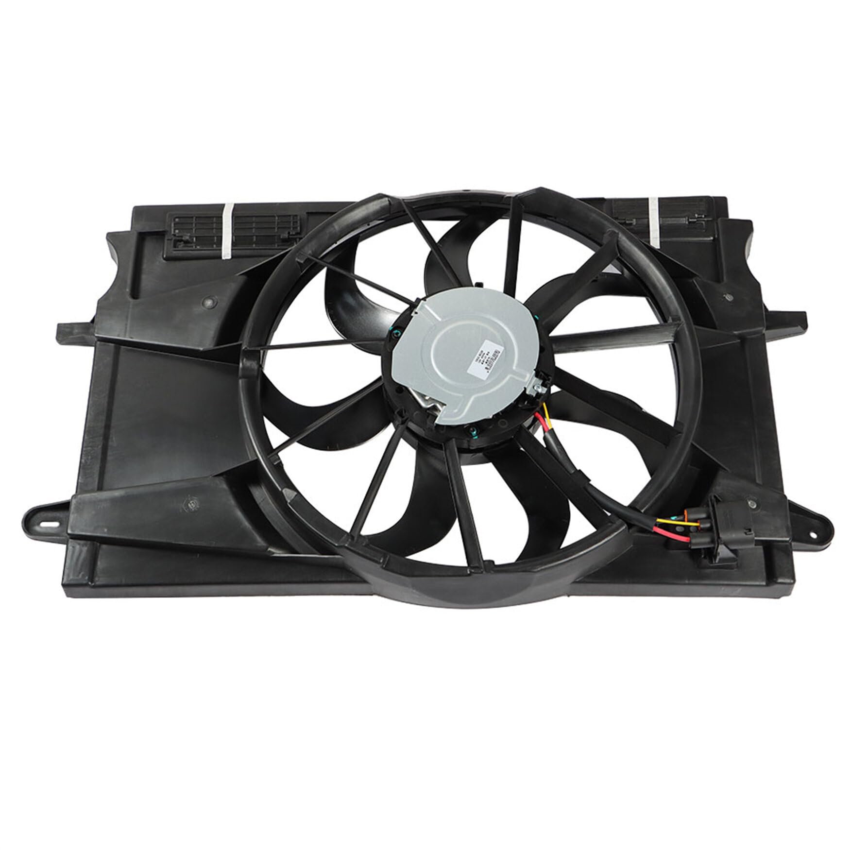 WFLNHB Radiator Cooling Fan Replacement for 2017-2019 Chevy Cruze 1.4L (Part# 39013323) - Compatible with AC System & Engine Cooling | Perfect for Summer Driving & Overheating Prevention