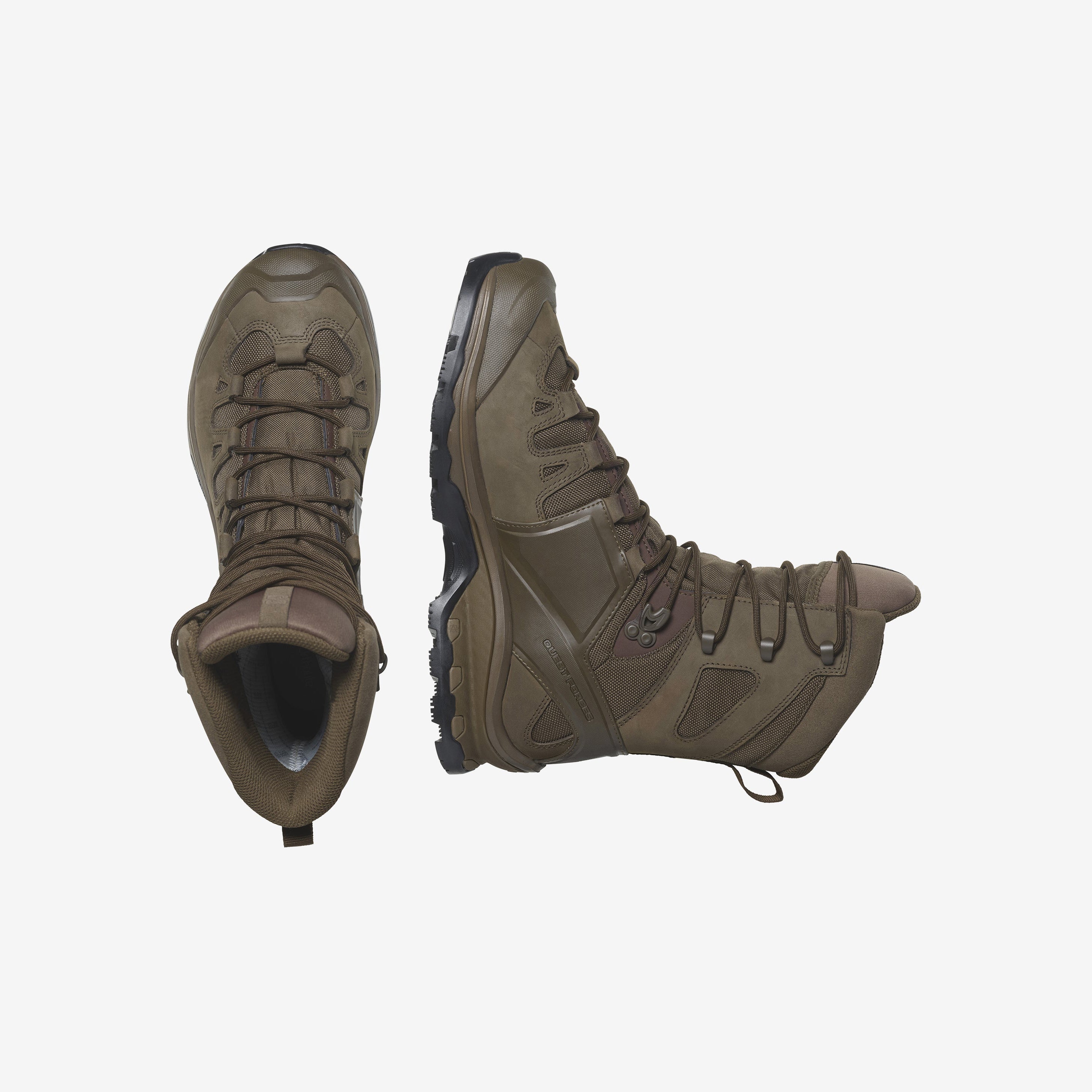 Salomon Forces Quest 4D GTX Tactical Boots - Military & Police Duty Footwear - Waterproof Hiking Boots for Outdoor Adventures & Tactical Operations