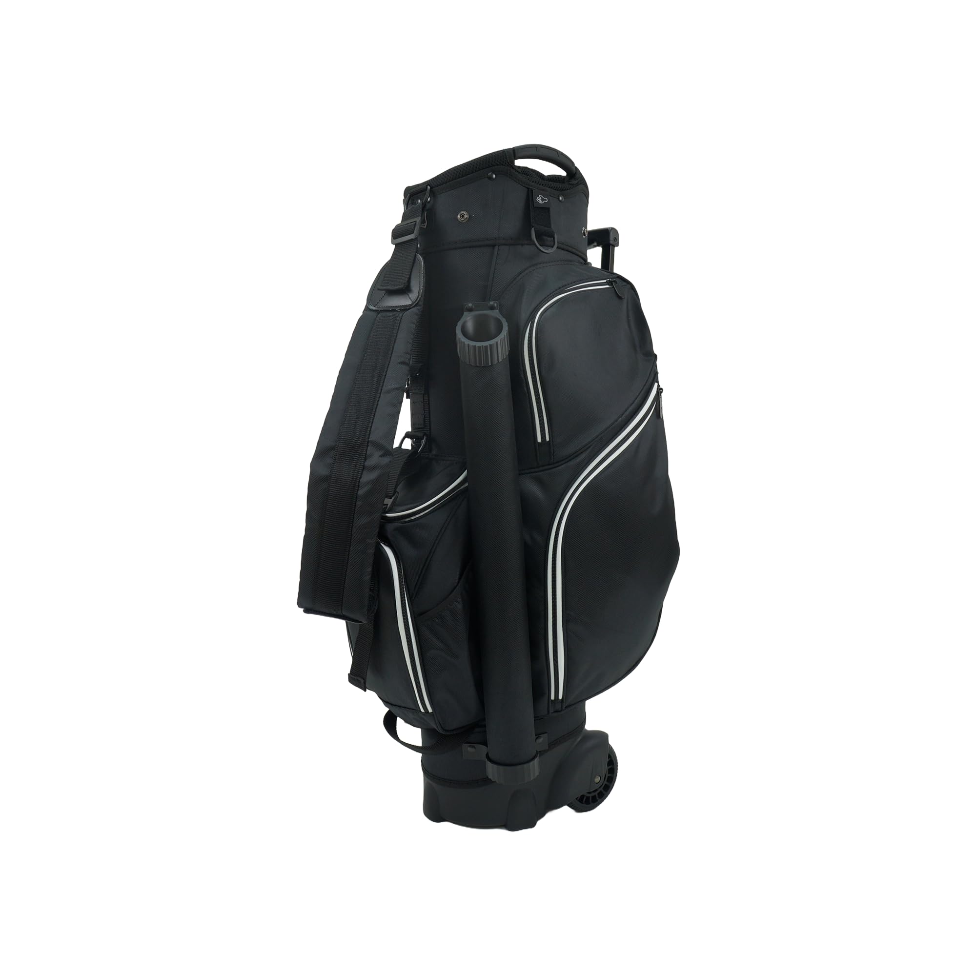 RJ Sports Carter 14-Way Divider Wheeled Golf Cart Bag with Handle - Lightweight Durable Golf Bag for Men & Women | Perfect for Course Rounds, Tournaments & Travel