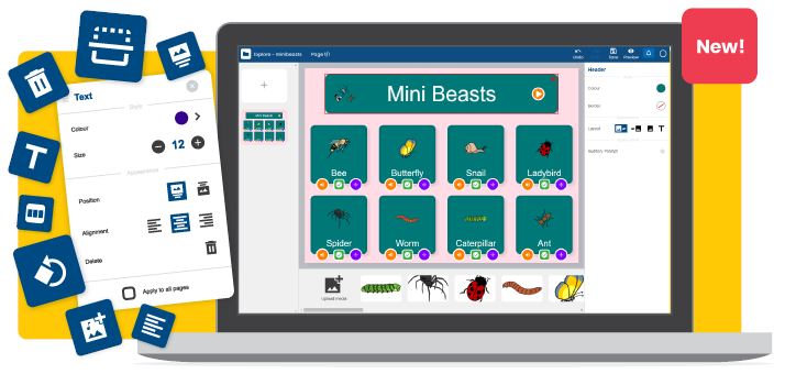 ChooseIt Maker - Educational Learning Tool for Kids | Interactive Activities for Special Needs & Early Childhood Development | Perfect for Classrooms & Homeschooling