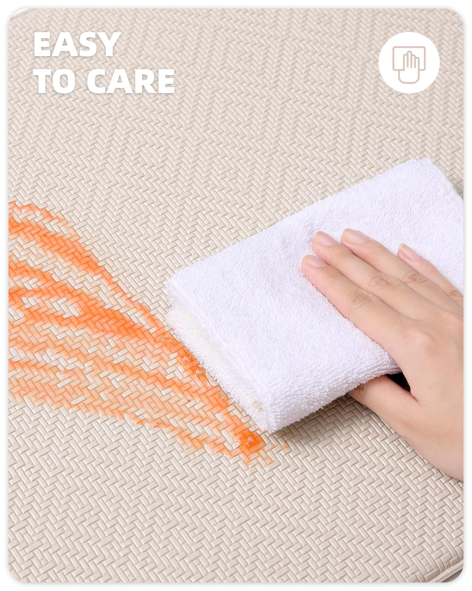 Anti-Fatigue Kitchen Mat - Non-Slip Cushioned Floor Rug for Sink Area - 17