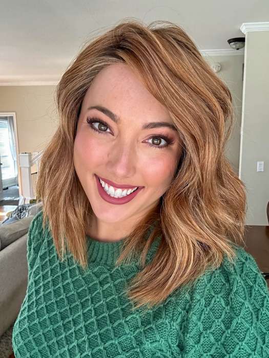 Premium Synthetic Lace Front Wig with Mono Top for Women - Natural Looking Straight Hair for Daily Wear, Cosplay & Special Occasions