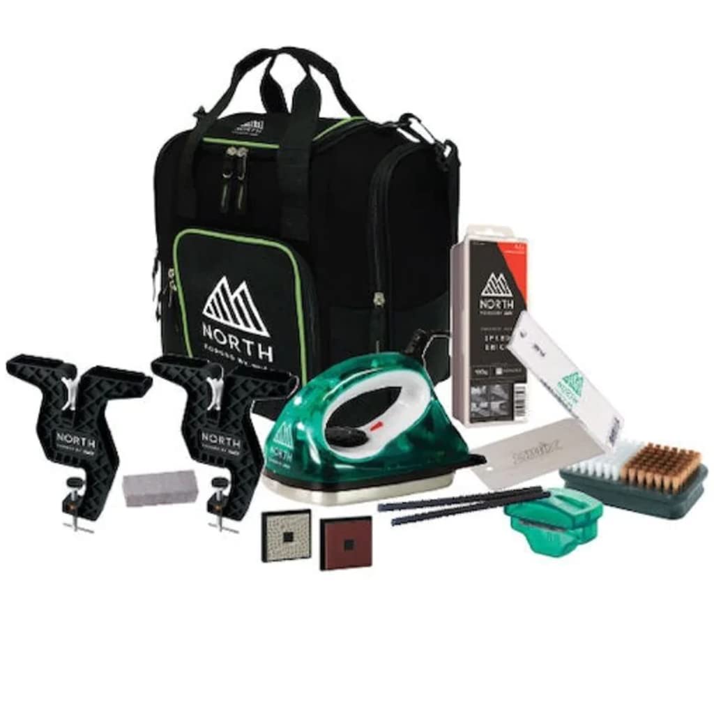 Swix North The Grand Marshal Ski & Snowboard Wax Tune Kit - Professional Ski Waxing Tools for Winter Sports Maintenance - Perfect for Skiers & Snowboarders on Slopes & Backcountry Adventures
