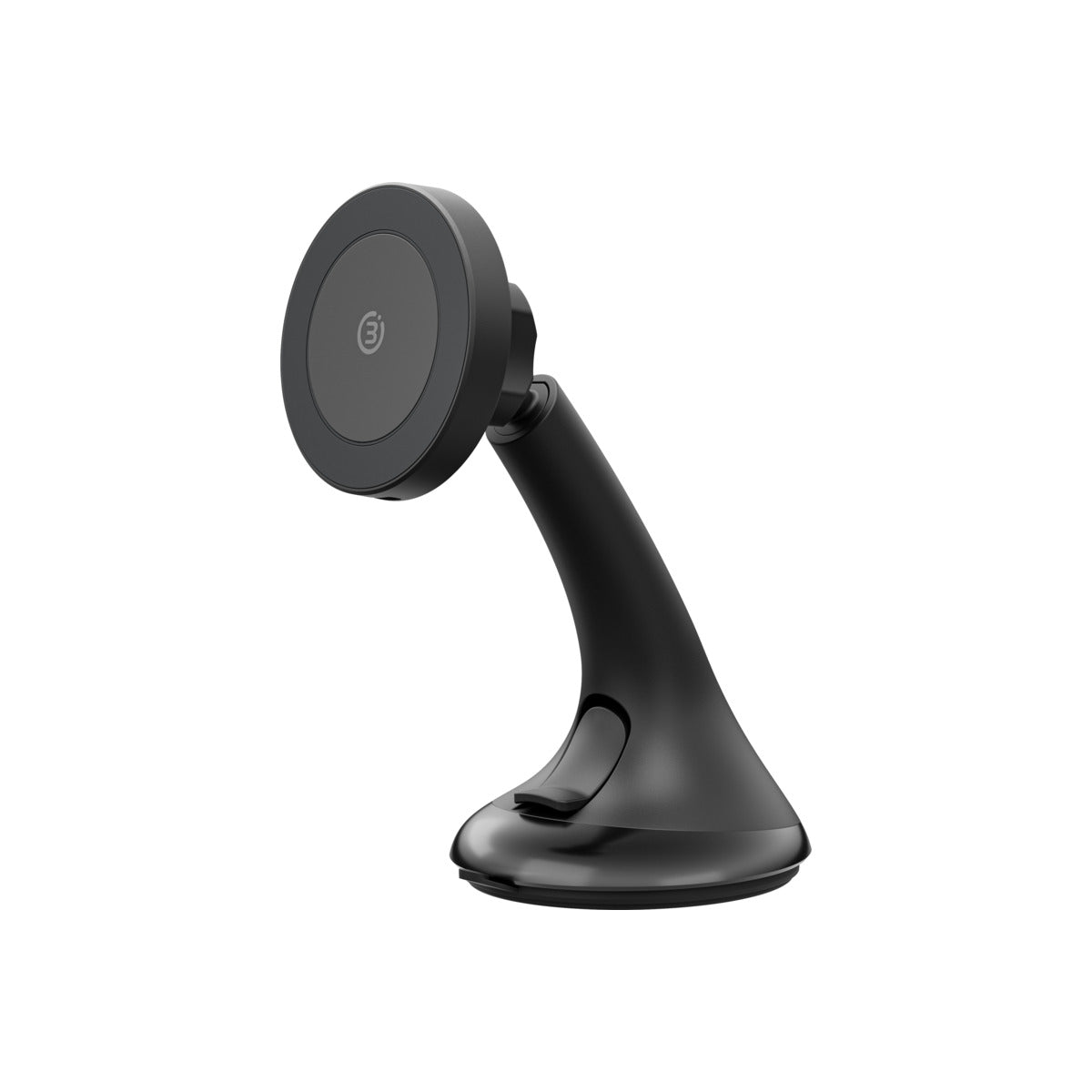 3sixT Magnetic Long Arm Window Mount for iPhone - MagSafe Compatible Car Phone Holder, Adjustable Gooseneck for Dashboard & Windshield - Perfect for GPS Navigation, Hands-Free Calls & Road Trips