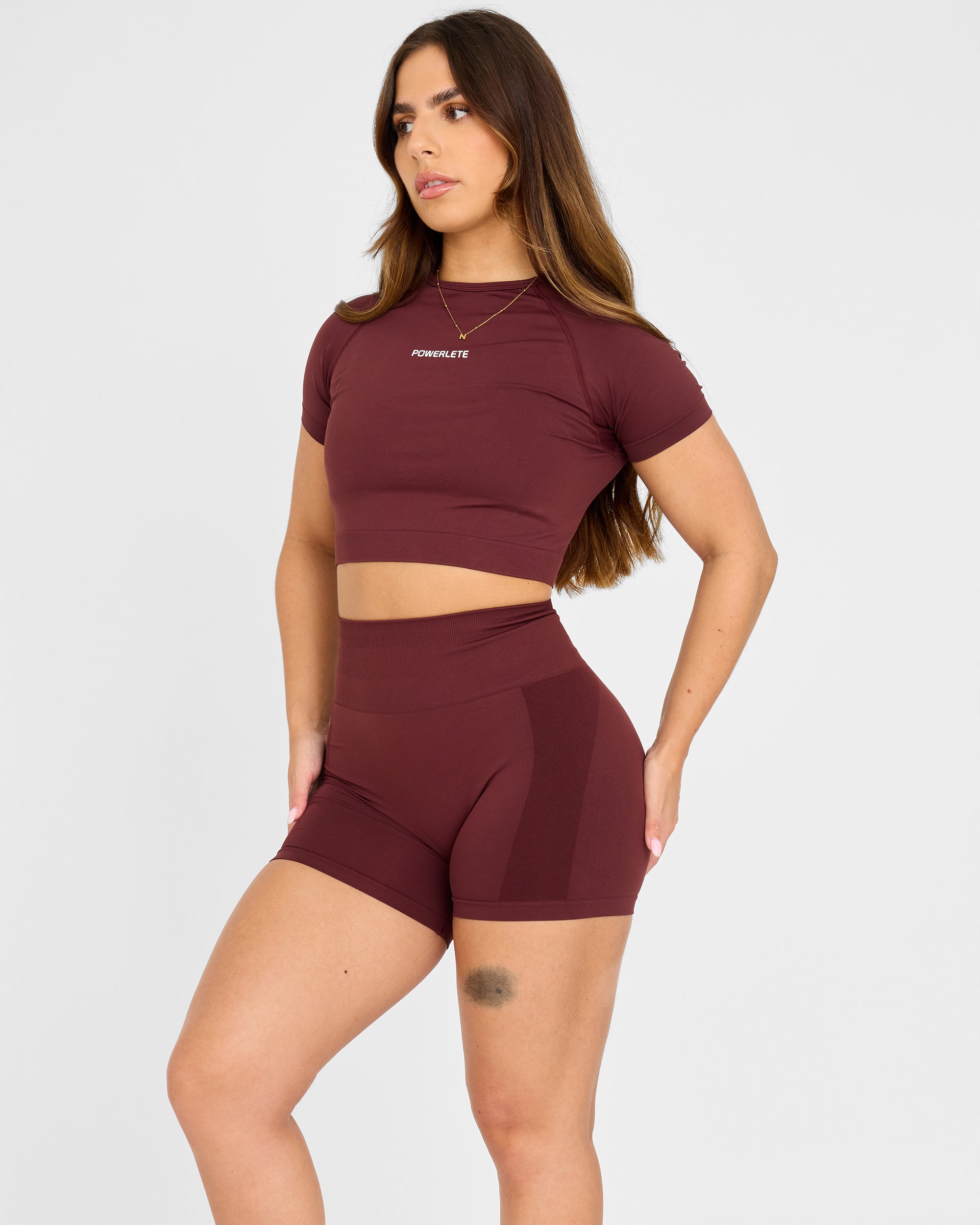 Evolve Seamless SS Crop Top - Women's Workout Shirt for Yoga, Gym & Running | Breathable Athletic Tank Top