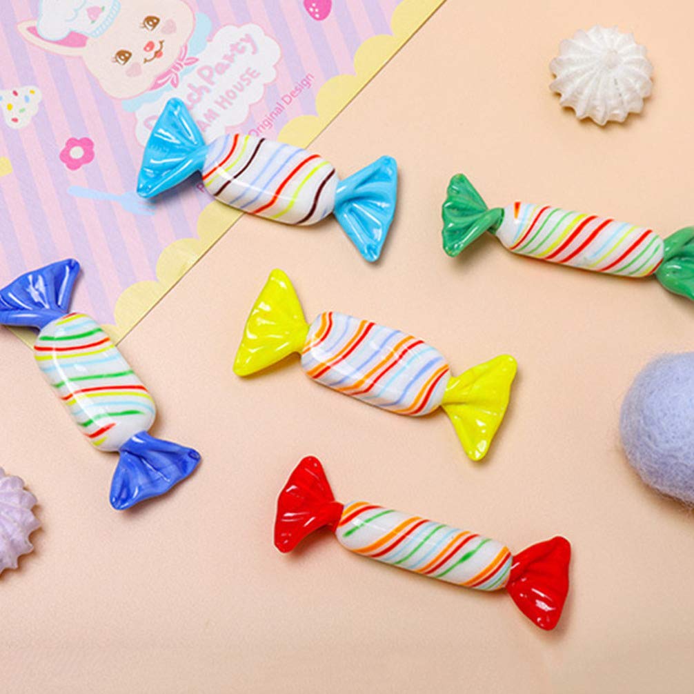 4pcs Glass Candy Ornaments - Unique Home Decor for Parties & Gifts