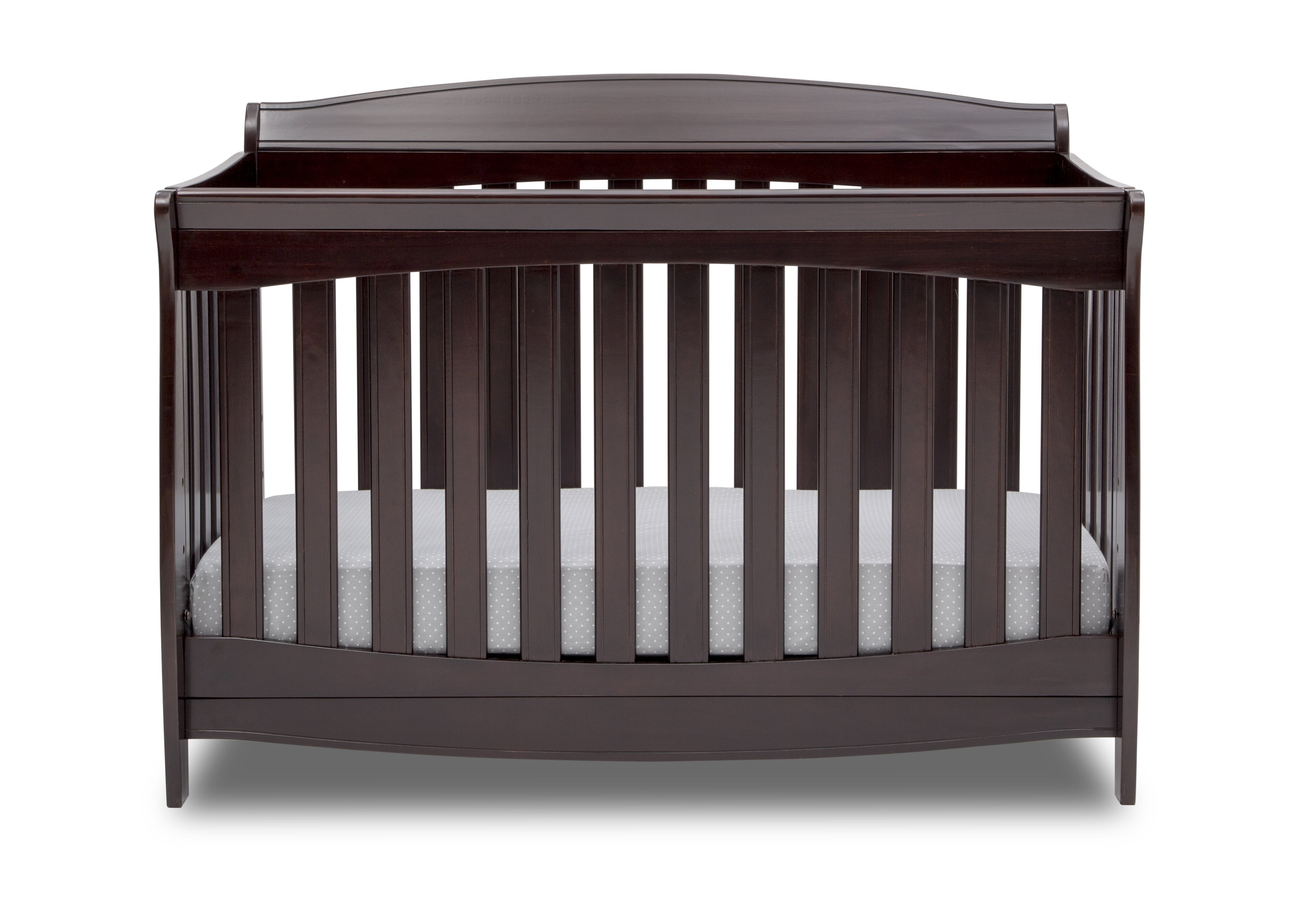Colton 6-in-1 Convertible Baby Crib - Toddler Bed, Daybed & Full-Size Bed - Safe Nursery Furniture for Newborn to Teen - Perfect for Modern Nurseries & Kids' Bedrooms