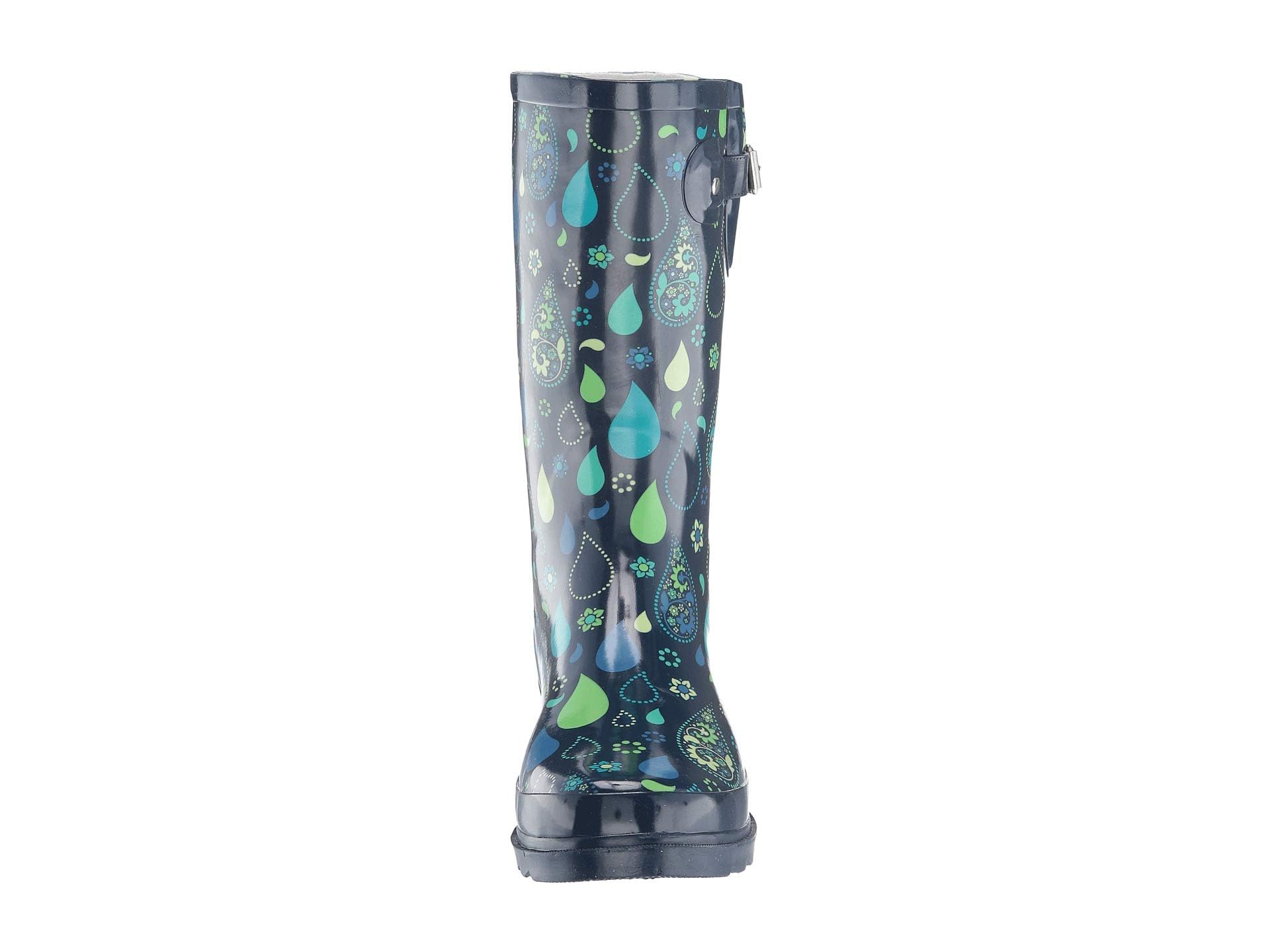 Western Chief Women's Tall Waterproof Rain Boots - Outdoor Garden Shoes for Walking, Hiking & Yard Work - Comfortable & Durable for Wet Weather
