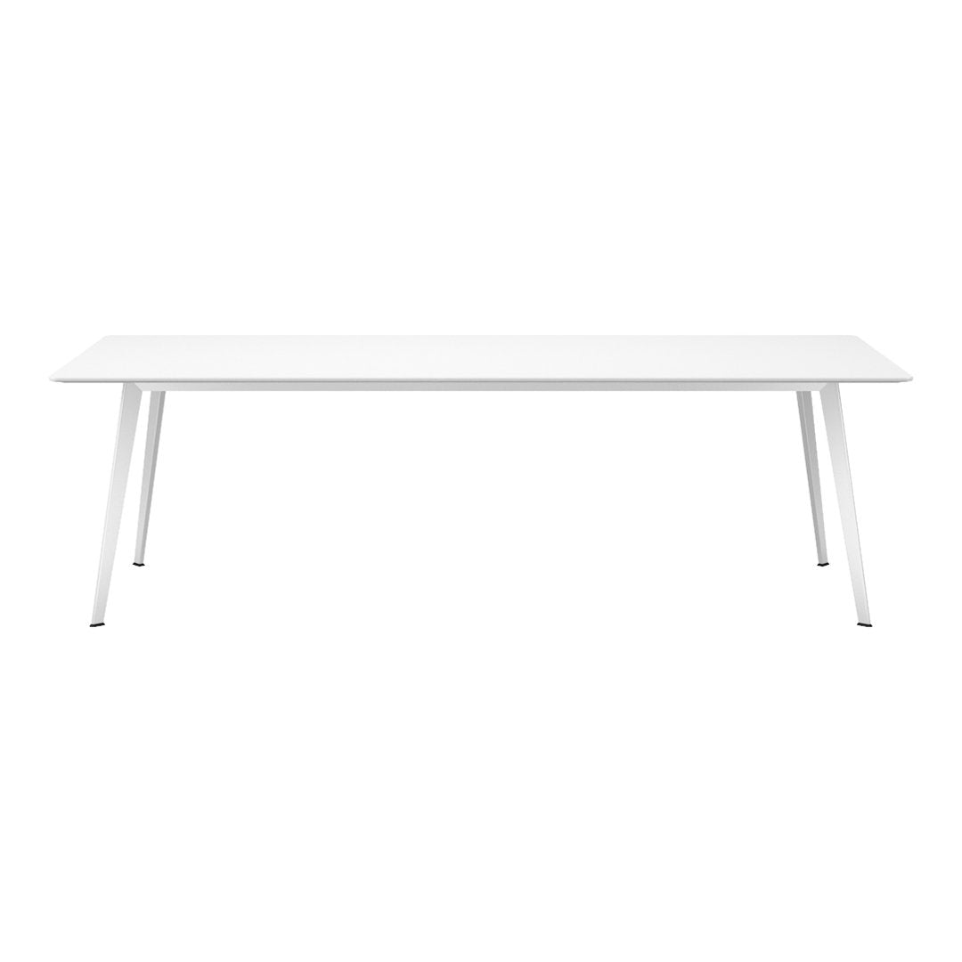 Modern Rectangular JW Dining Table - Solid Wood Kitchen Table for 6-8 People - Perfect for Family Dinners & Entertaining Guests